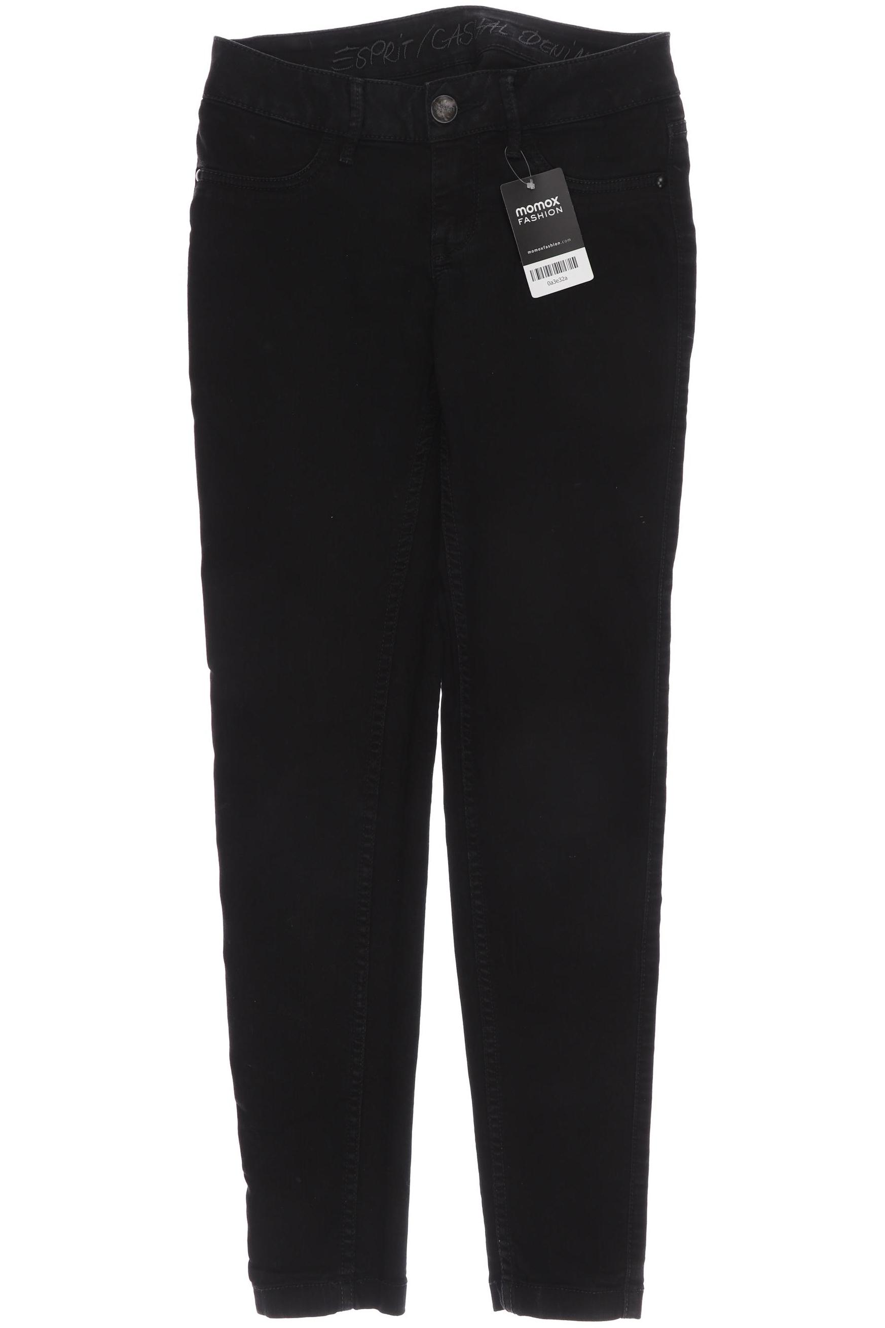 

Esprit Damen Jeans, schwarz, Gr. 0