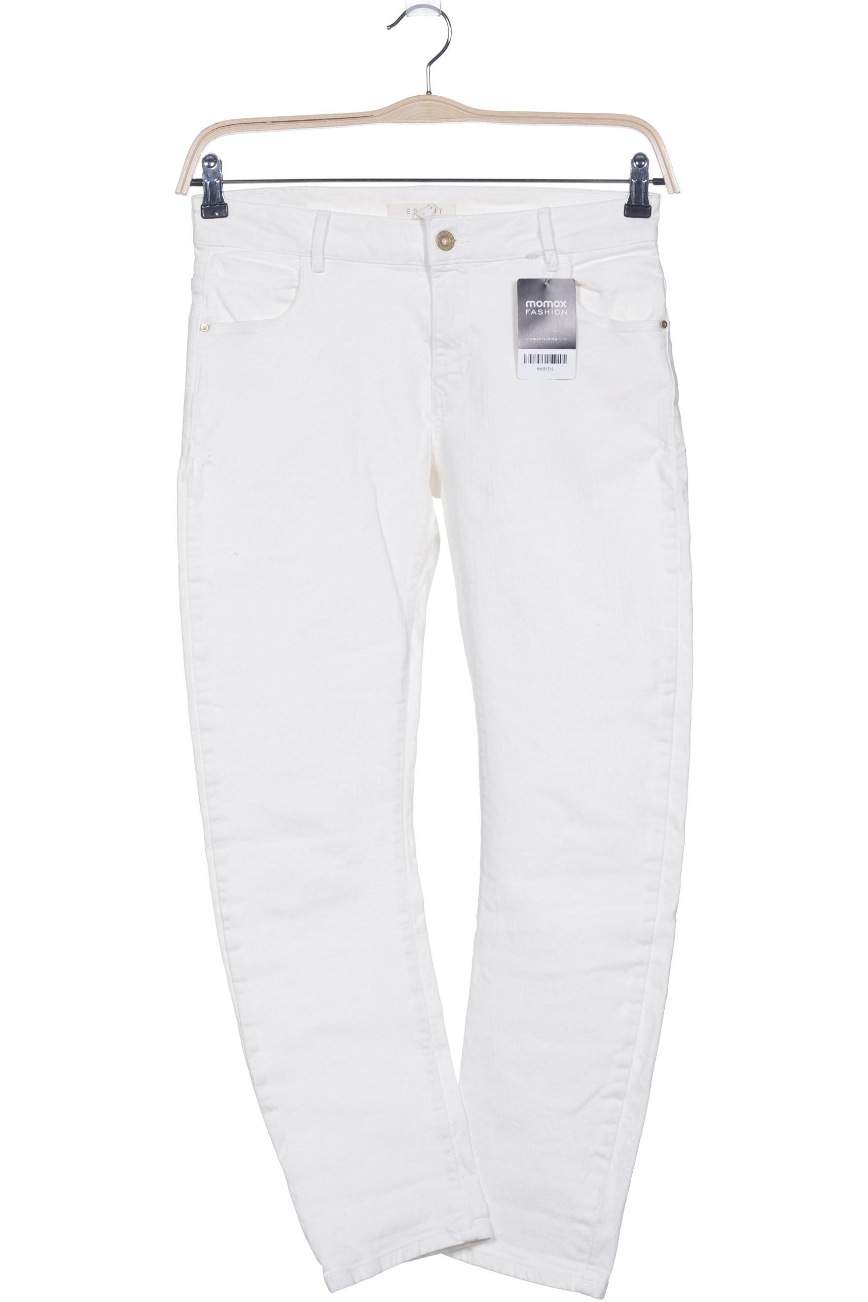

Esprit Damen Jeans, weiß, Gr. 34