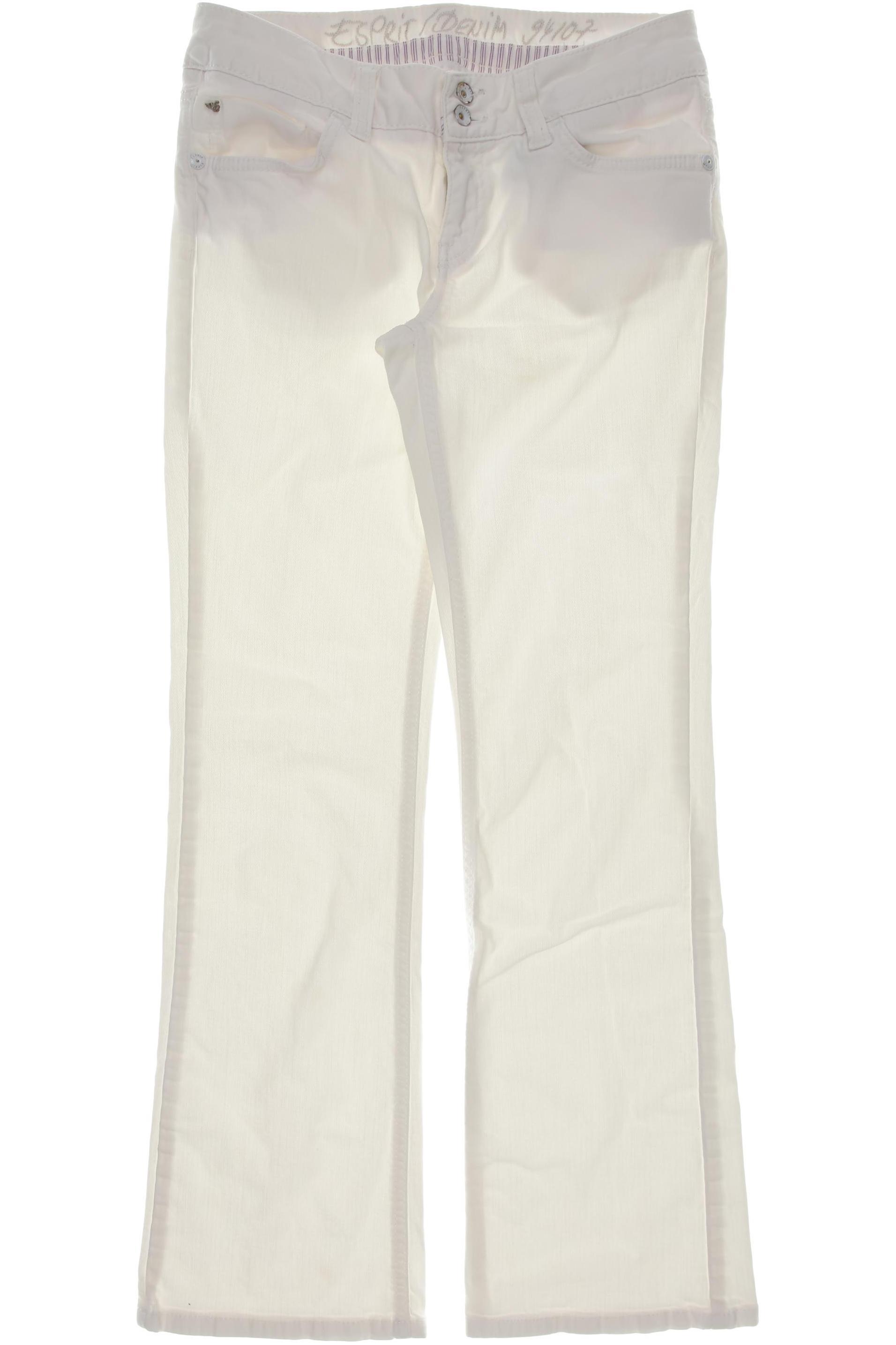 

Esprit Damen Jeans, weiß, Gr. 28