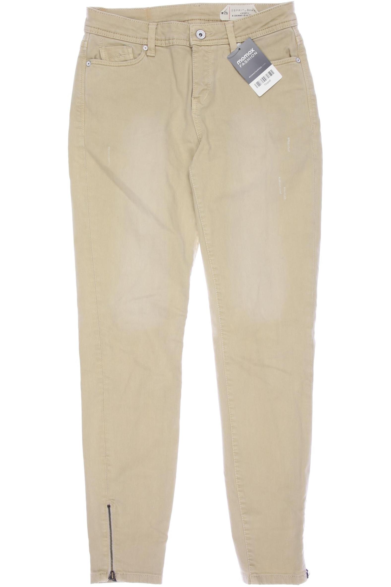 

Esprit Damen Jeans, beige, Gr. 26