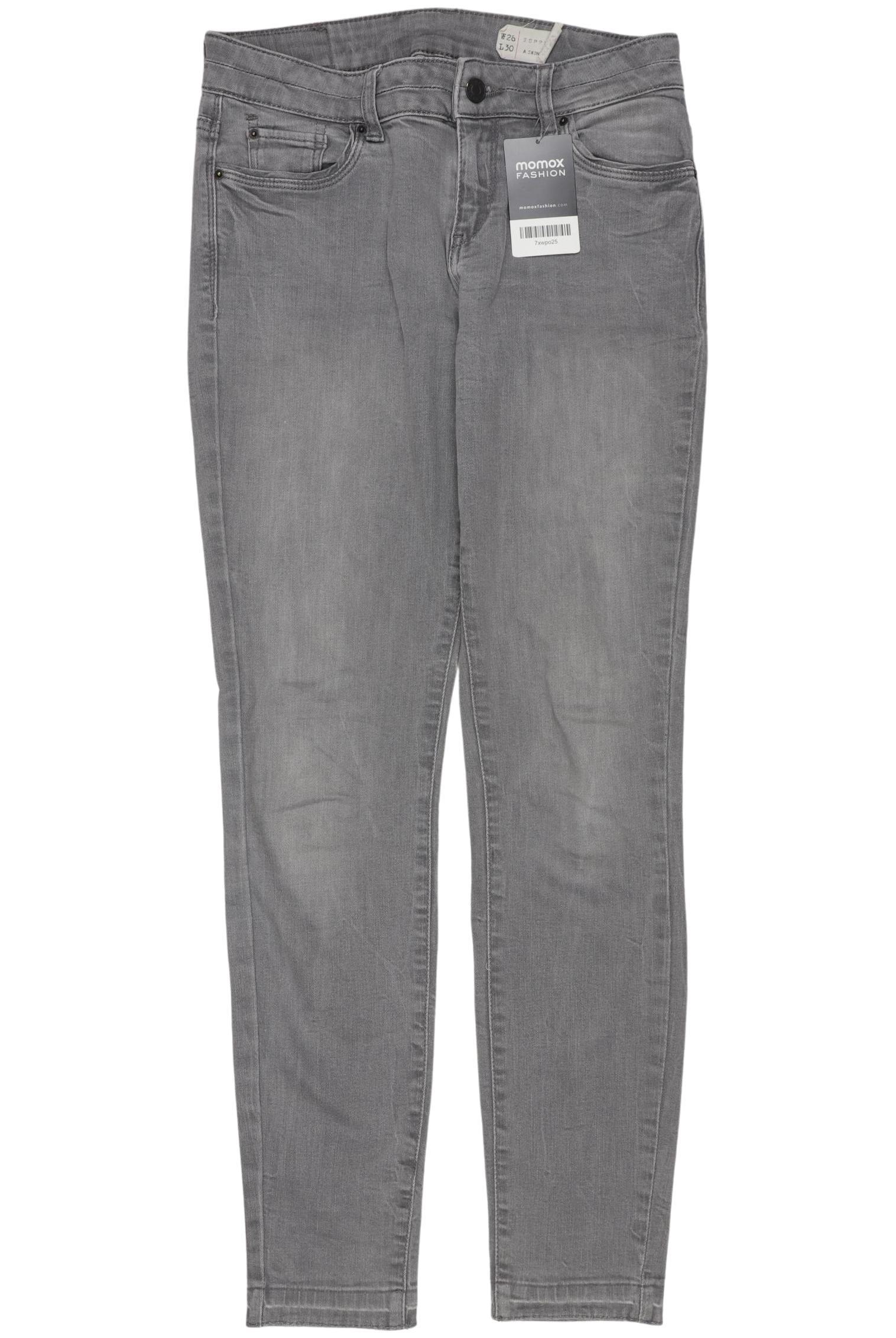 

Esprit Damen Jeans, grau, Gr. 26