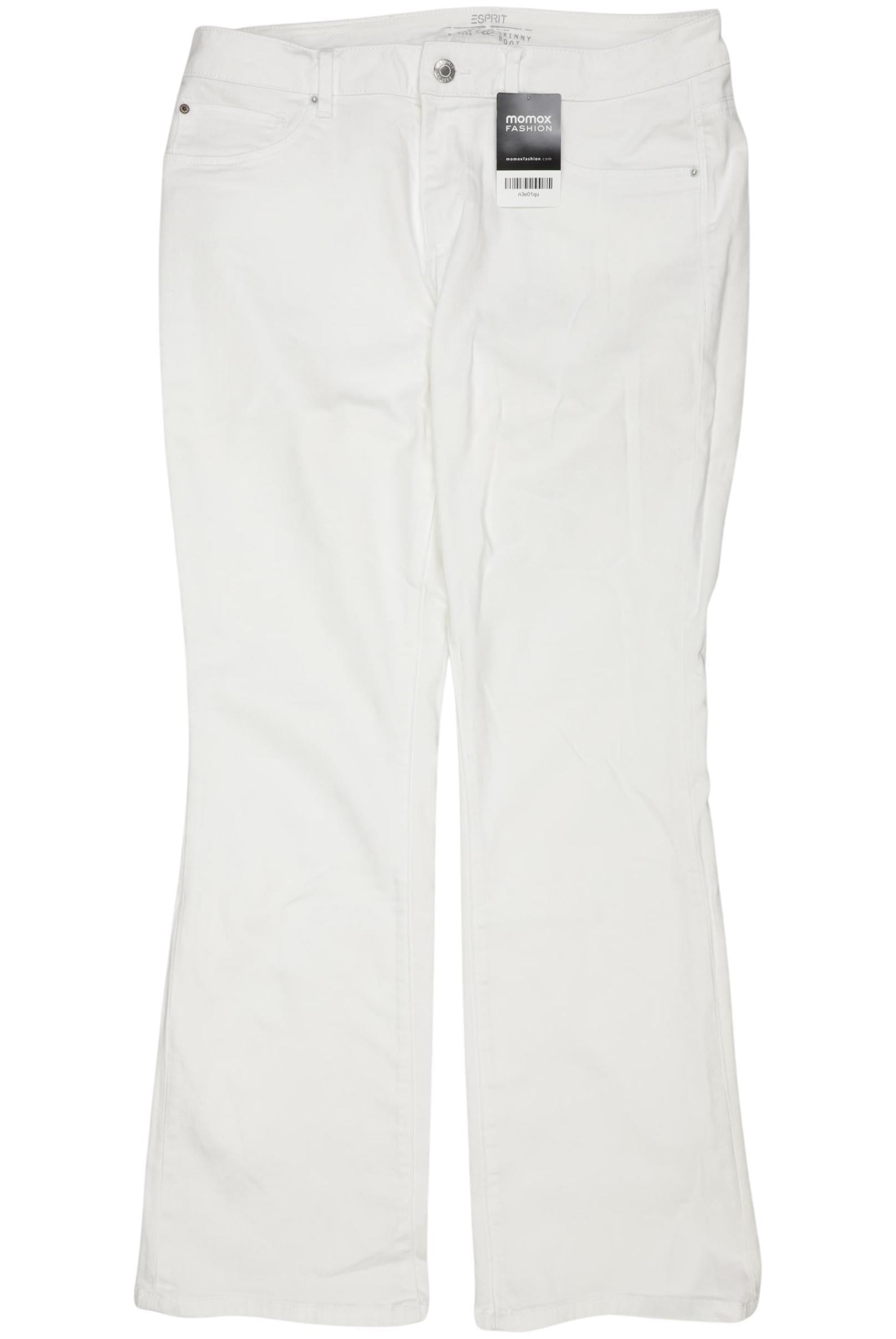 

Esprit Damen Jeans, cremeweiß, Gr. 33