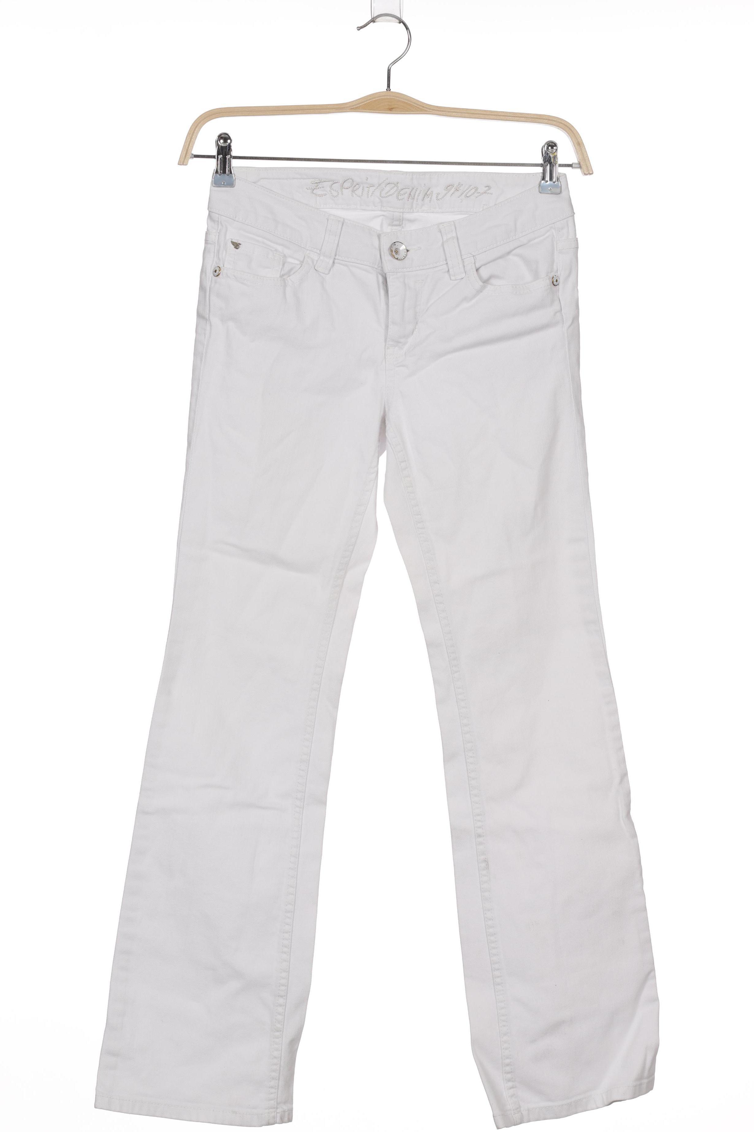 

Esprit Damen Jeans, weiß, Gr. 26