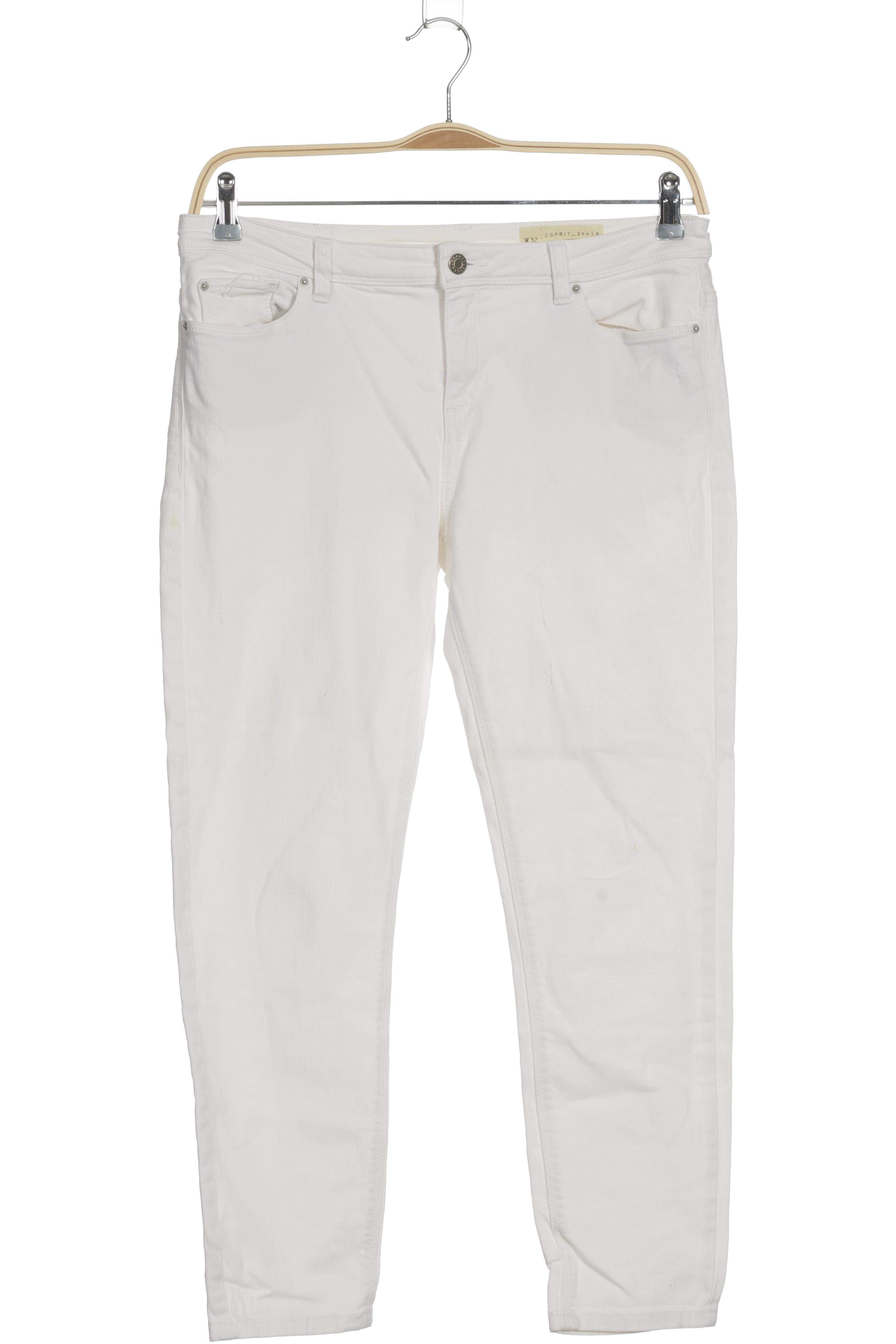 

Esprit Damen Jeans, weiß, Gr. 32