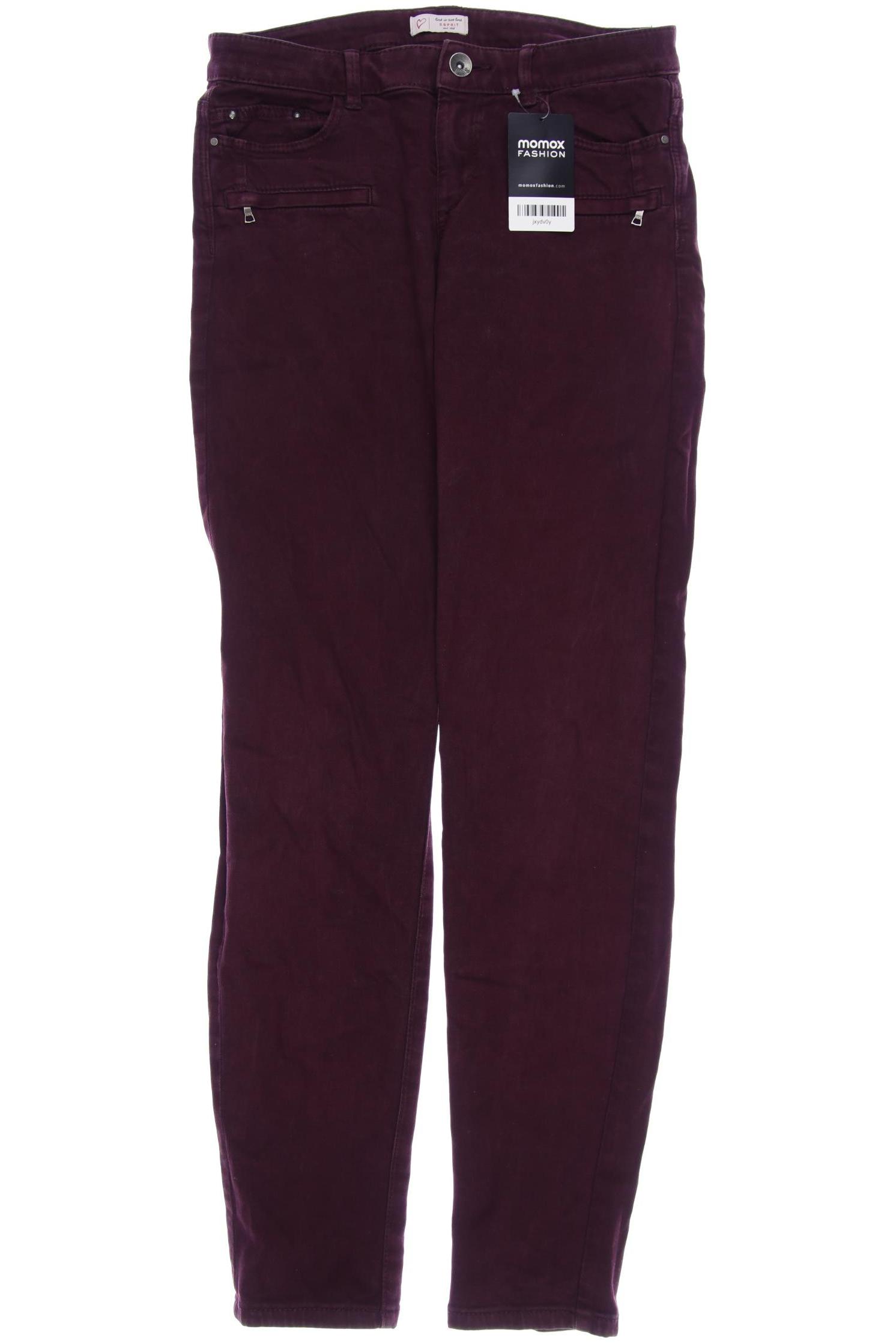 

Esprit Damen Jeans, bordeaux, Gr. 36