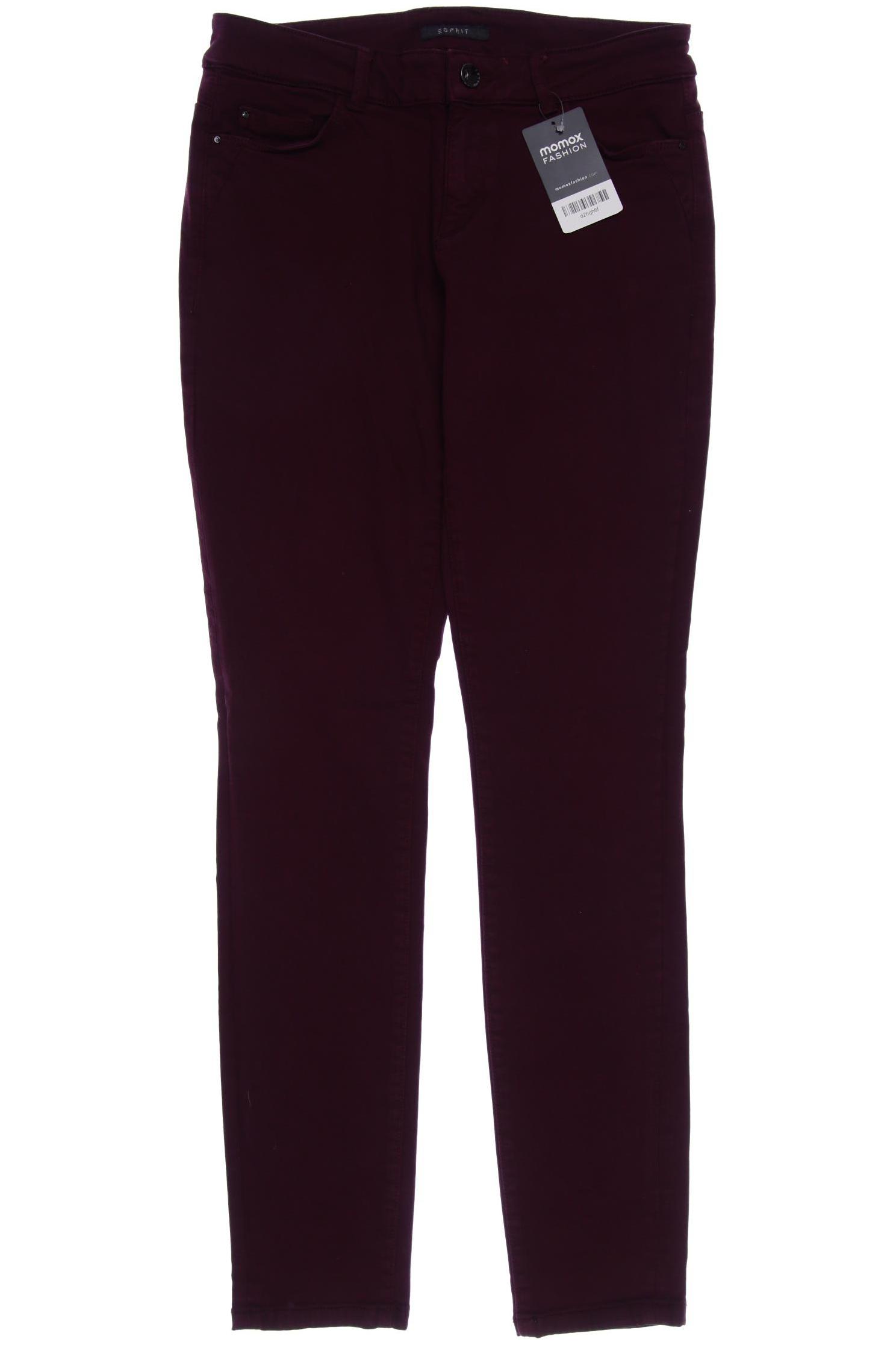 

Esprit Damen Jeans, bordeaux, Gr. 38