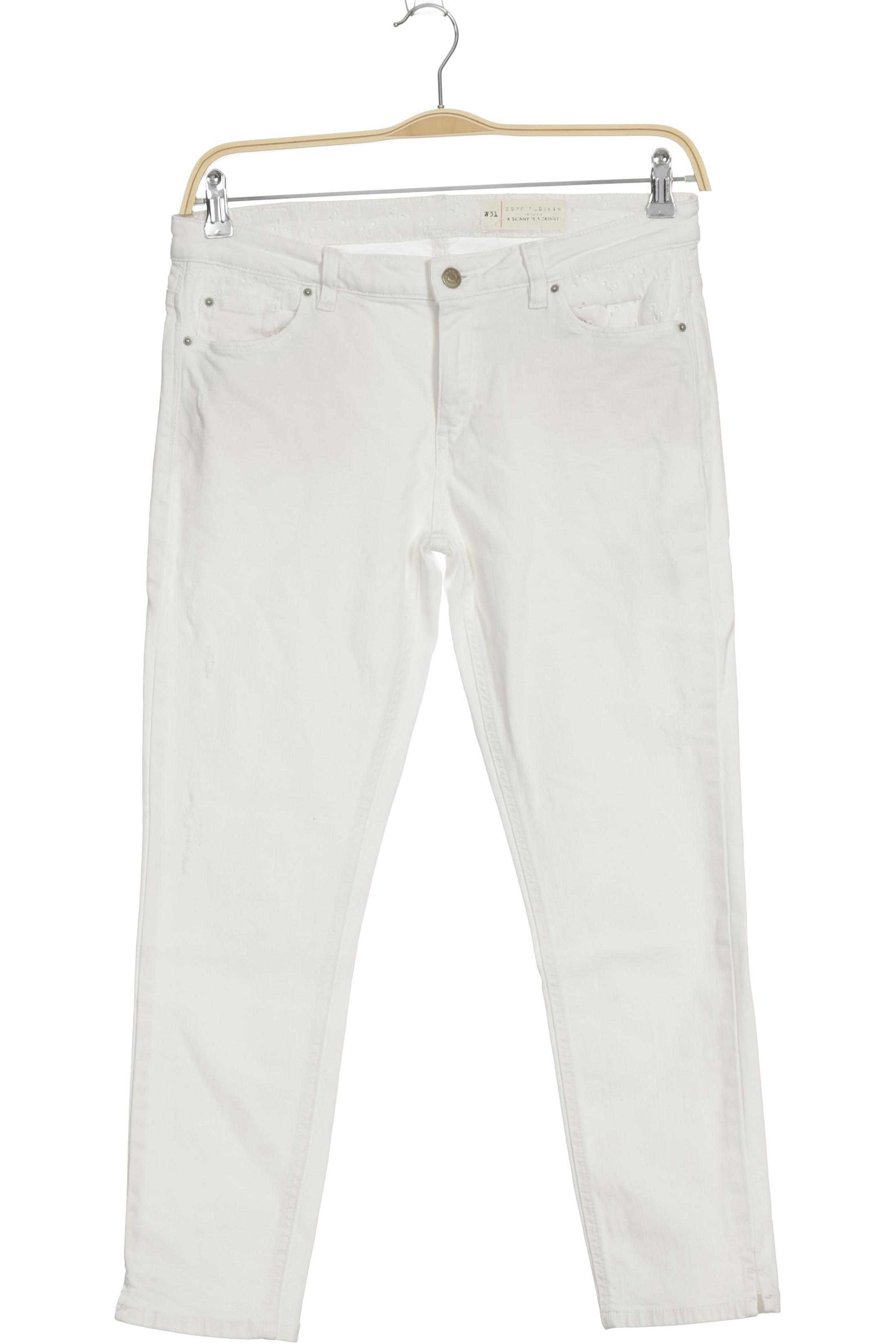 

Esprit Damen Jeans, weiß, Gr. 31
