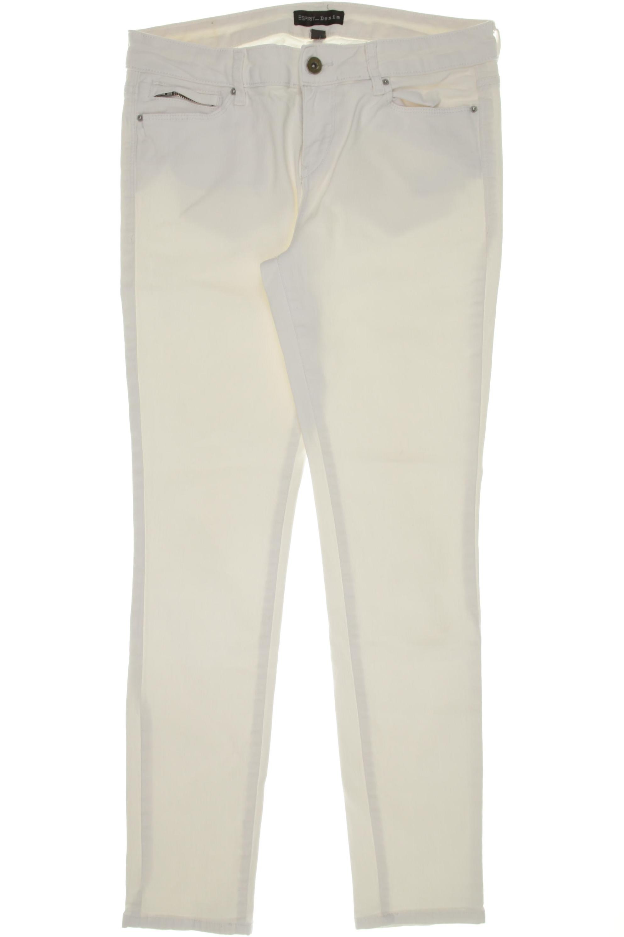 

Esprit Damen Jeans, weiß, Gr. 26