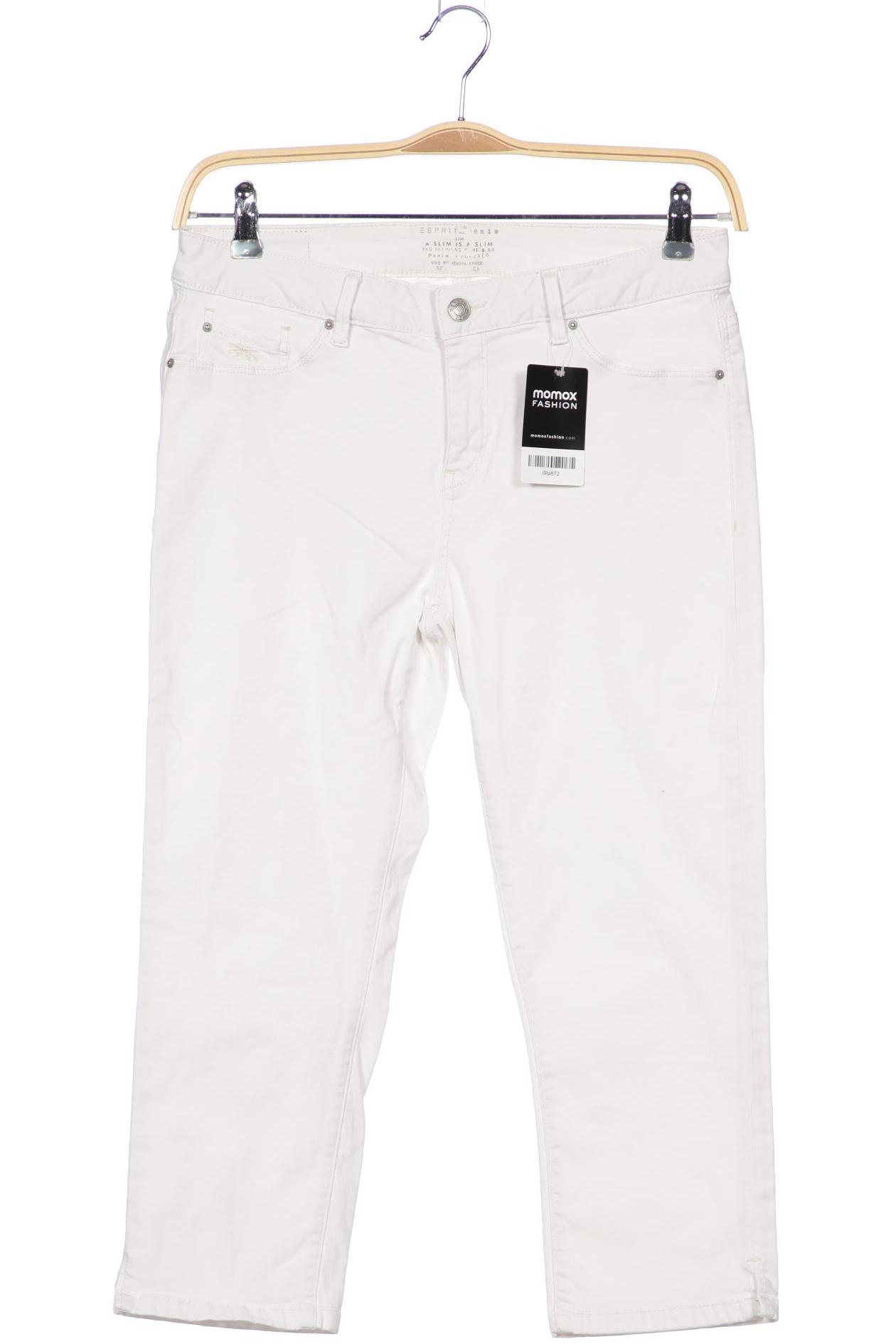 

Esprit Damen Jeans, weiß, Gr. 30