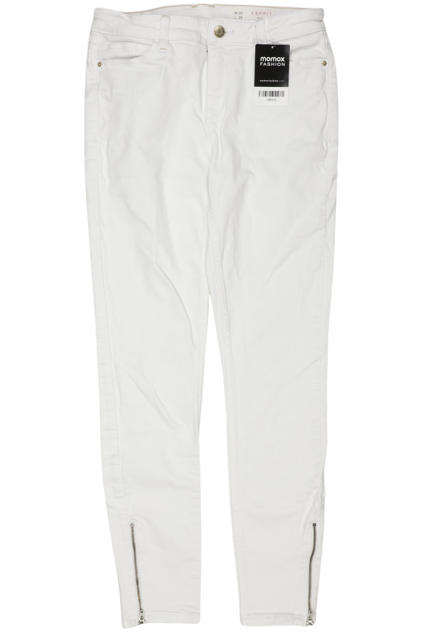 

Esprit Damen Jeans, weiß, Gr. 26