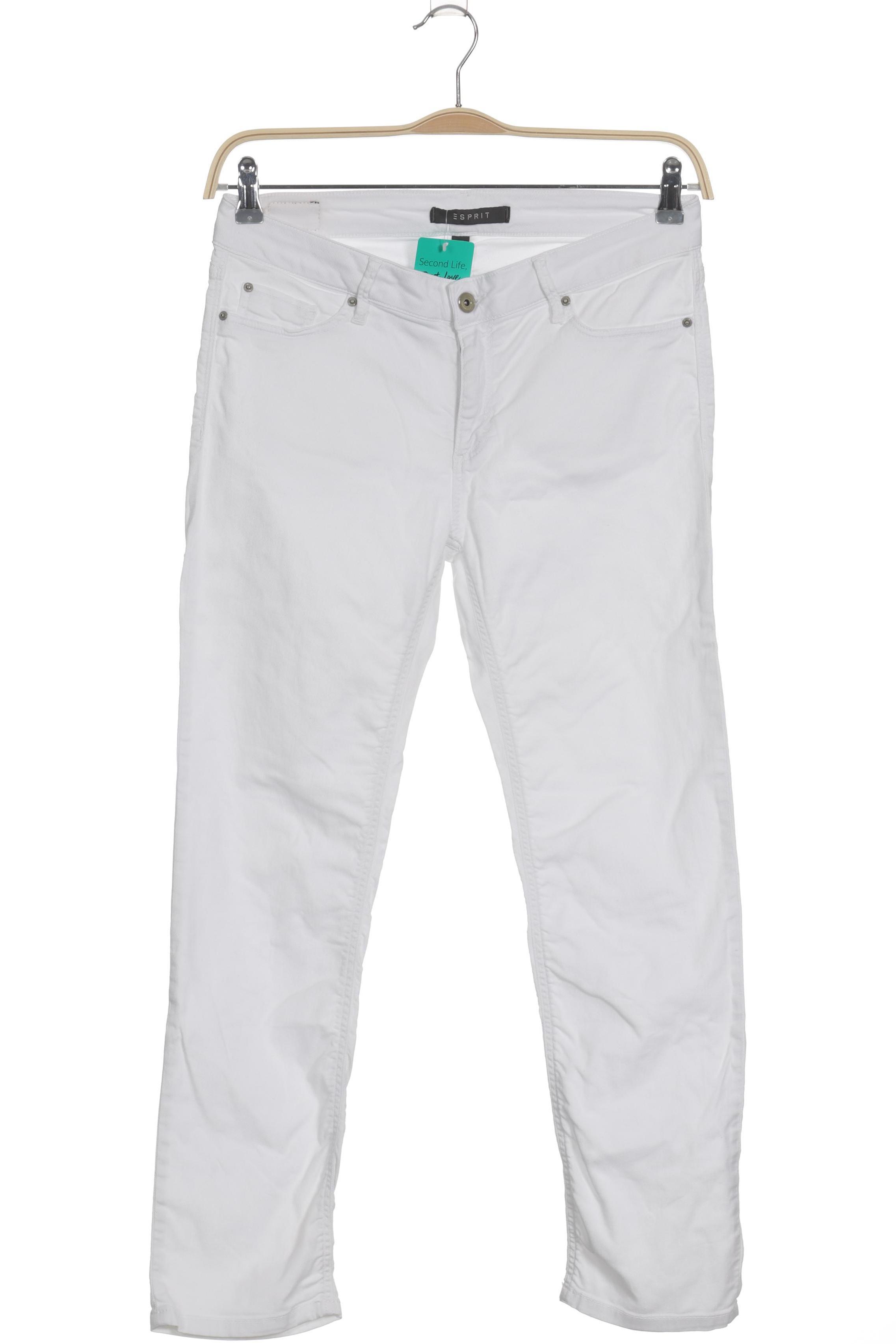 

Esprit Damen Jeans, weiß, Gr. 28