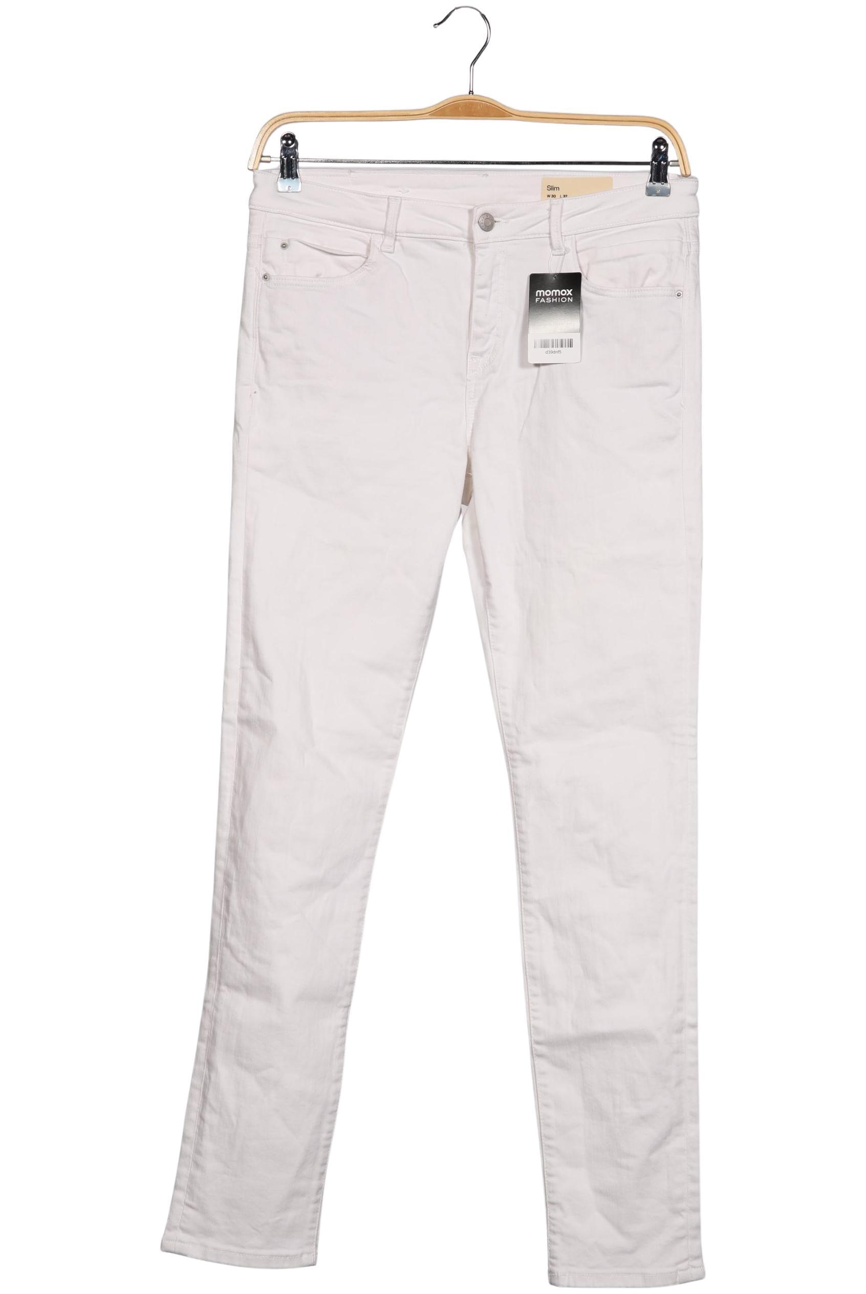 

Esprit Damen Jeans, weiß, Gr. 30