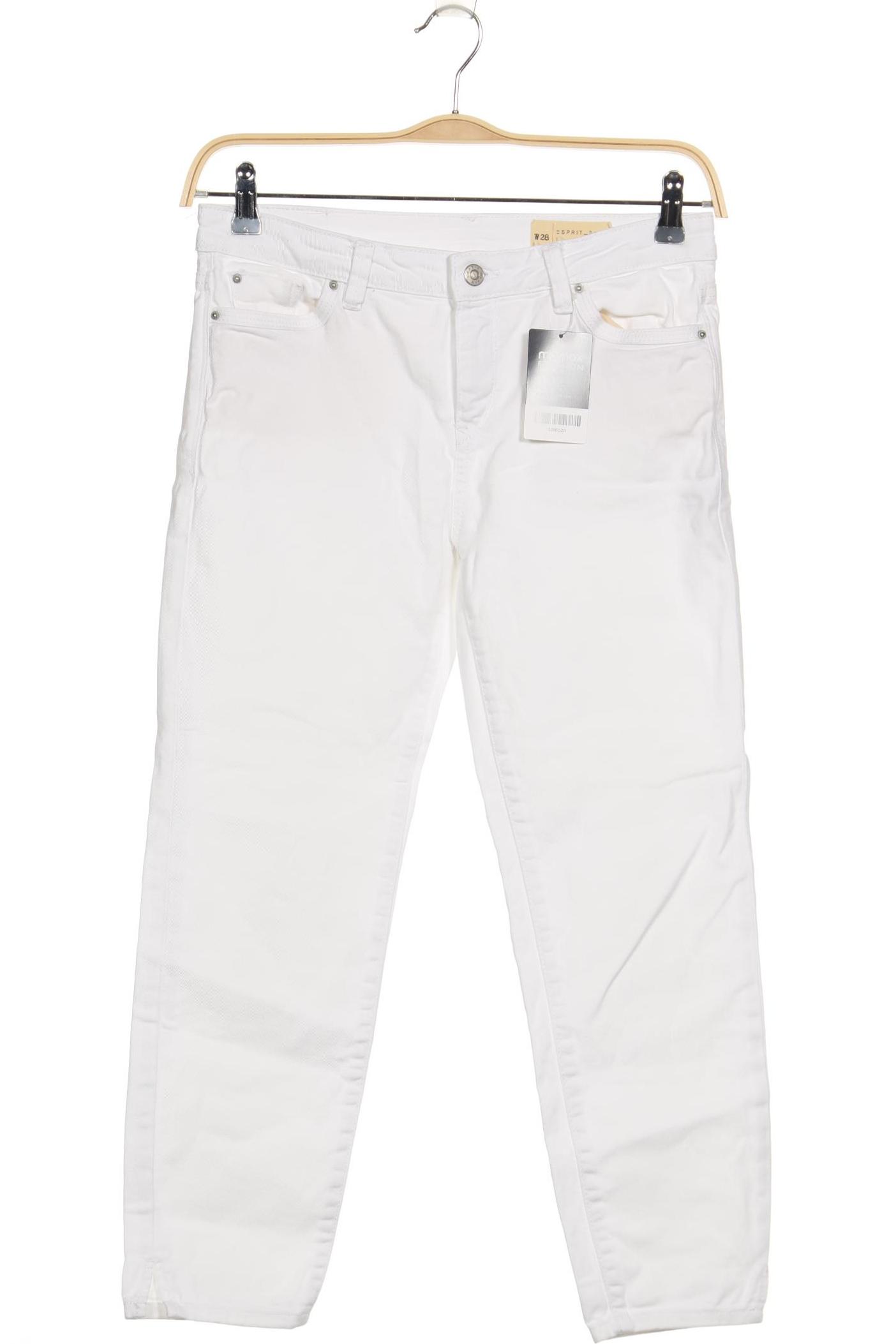 

Esprit Damen Jeans, weiß, Gr. 28