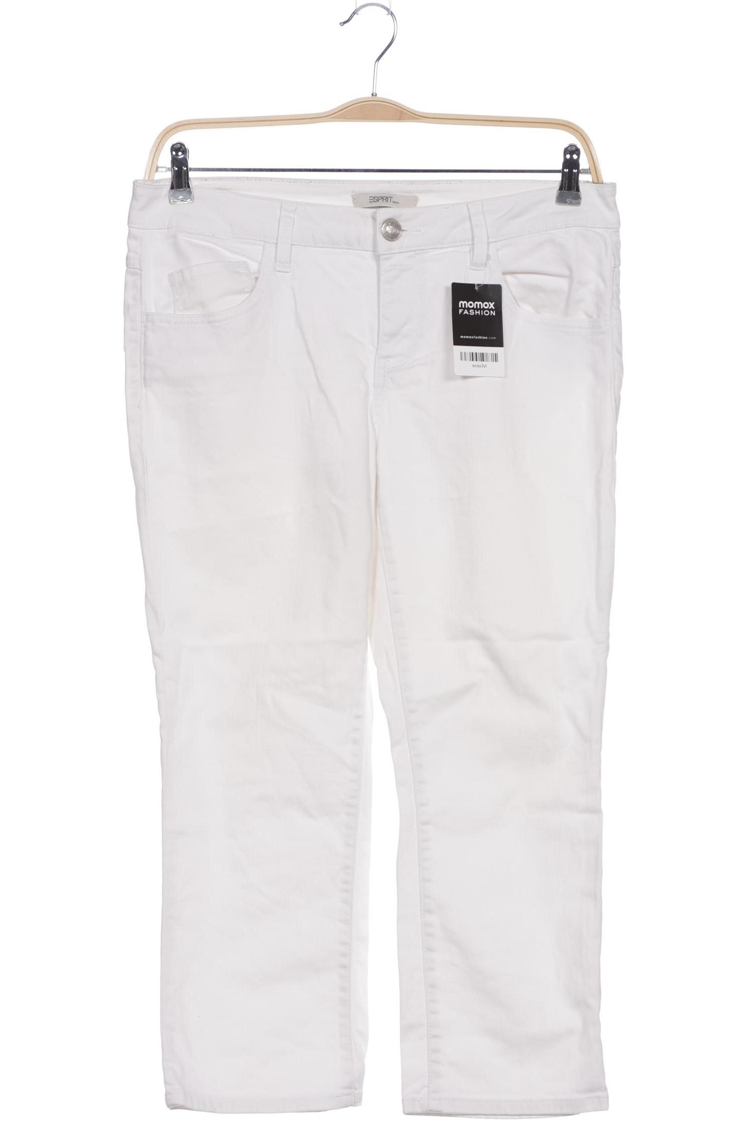 

Esprit Damen Jeans, weiß, Gr. 34