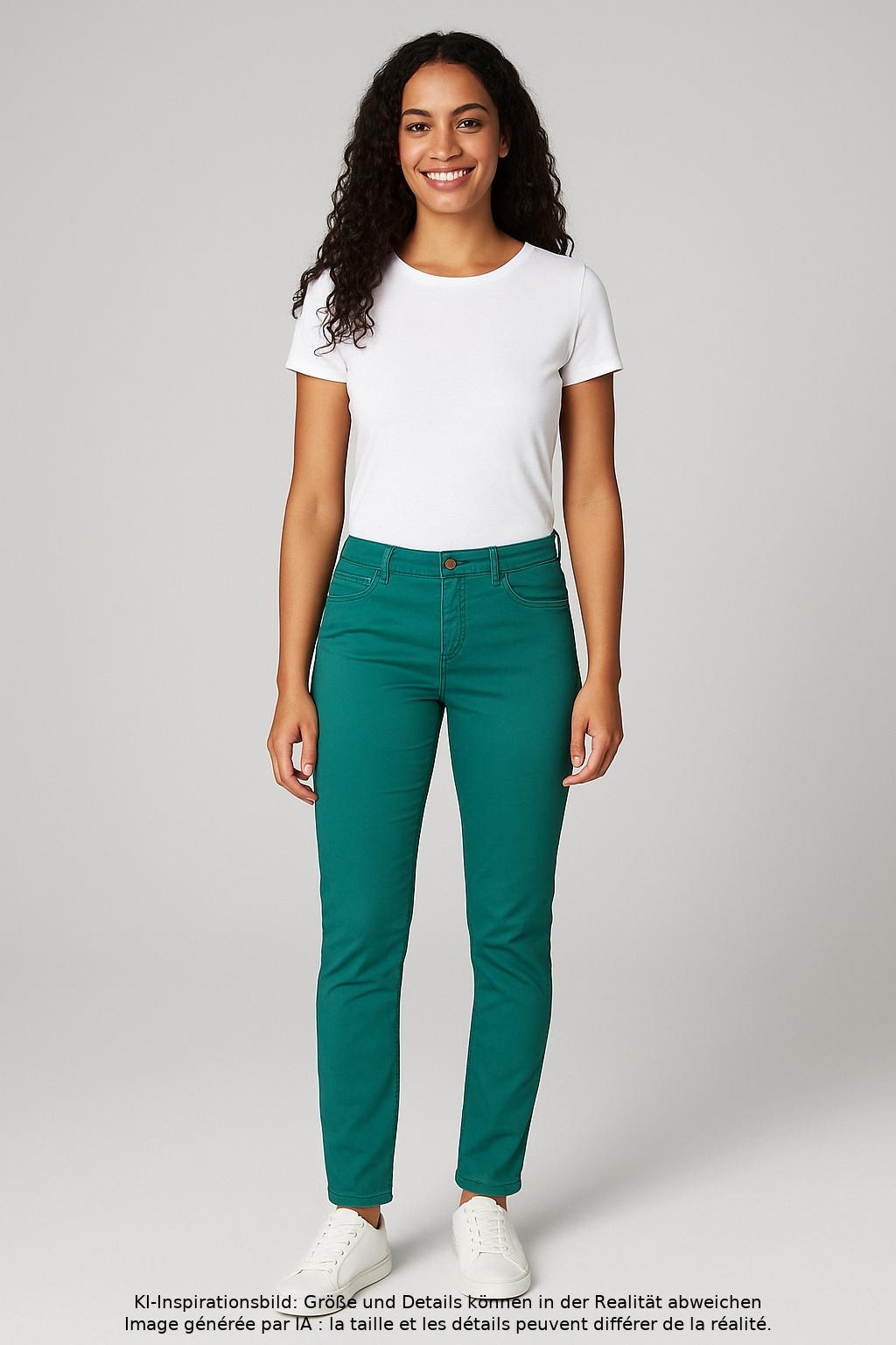 

Esprit Damen Jeans, grün, Gr. 38