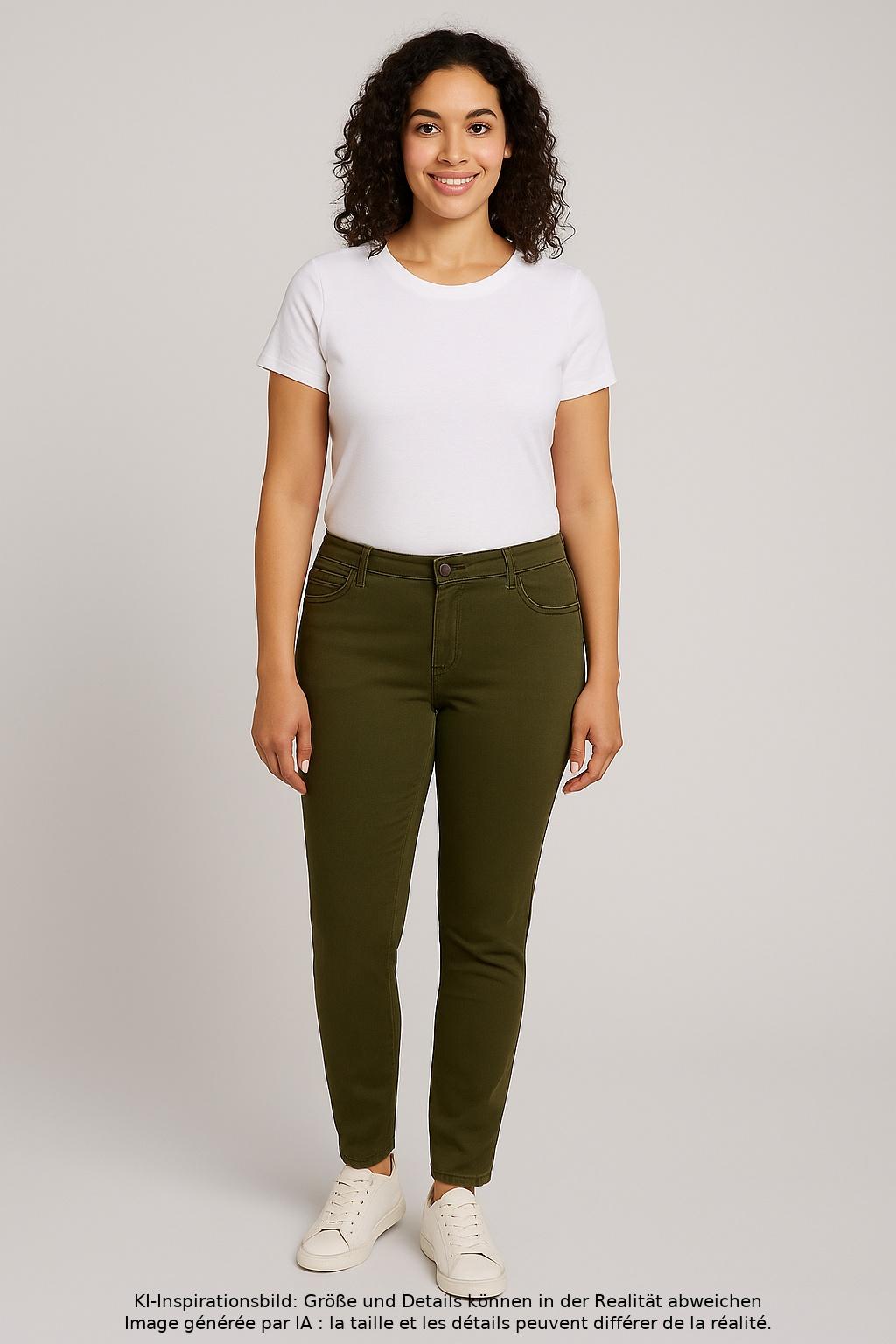 

Esprit Damen Jeans, grün, Gr. 40