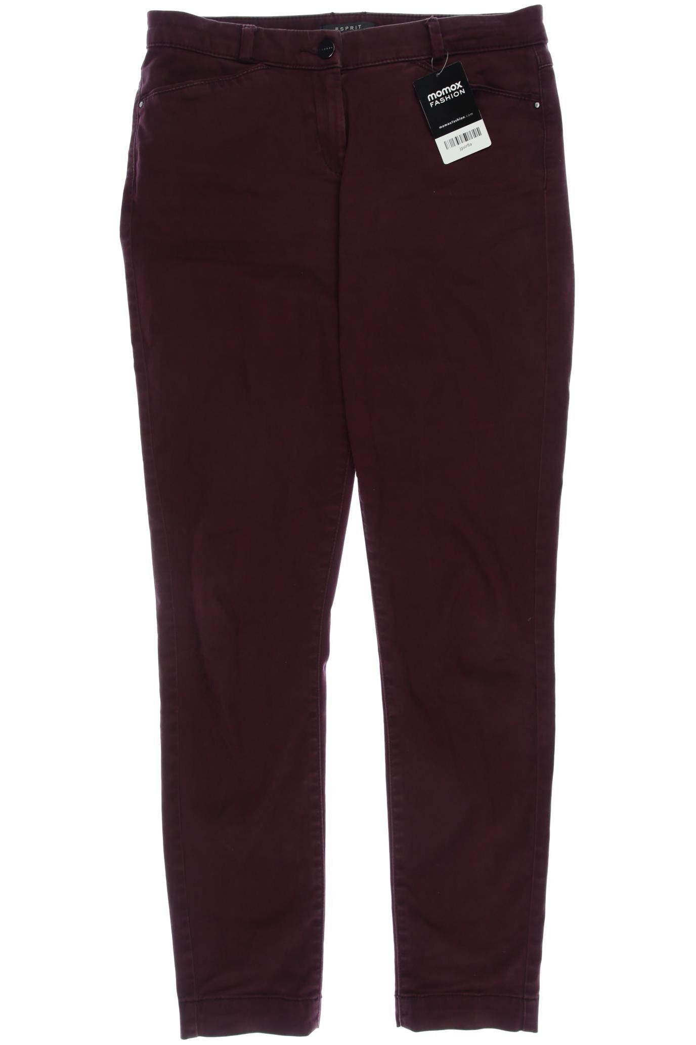 

Esprit Damen Jeans, bordeaux, Gr. 38