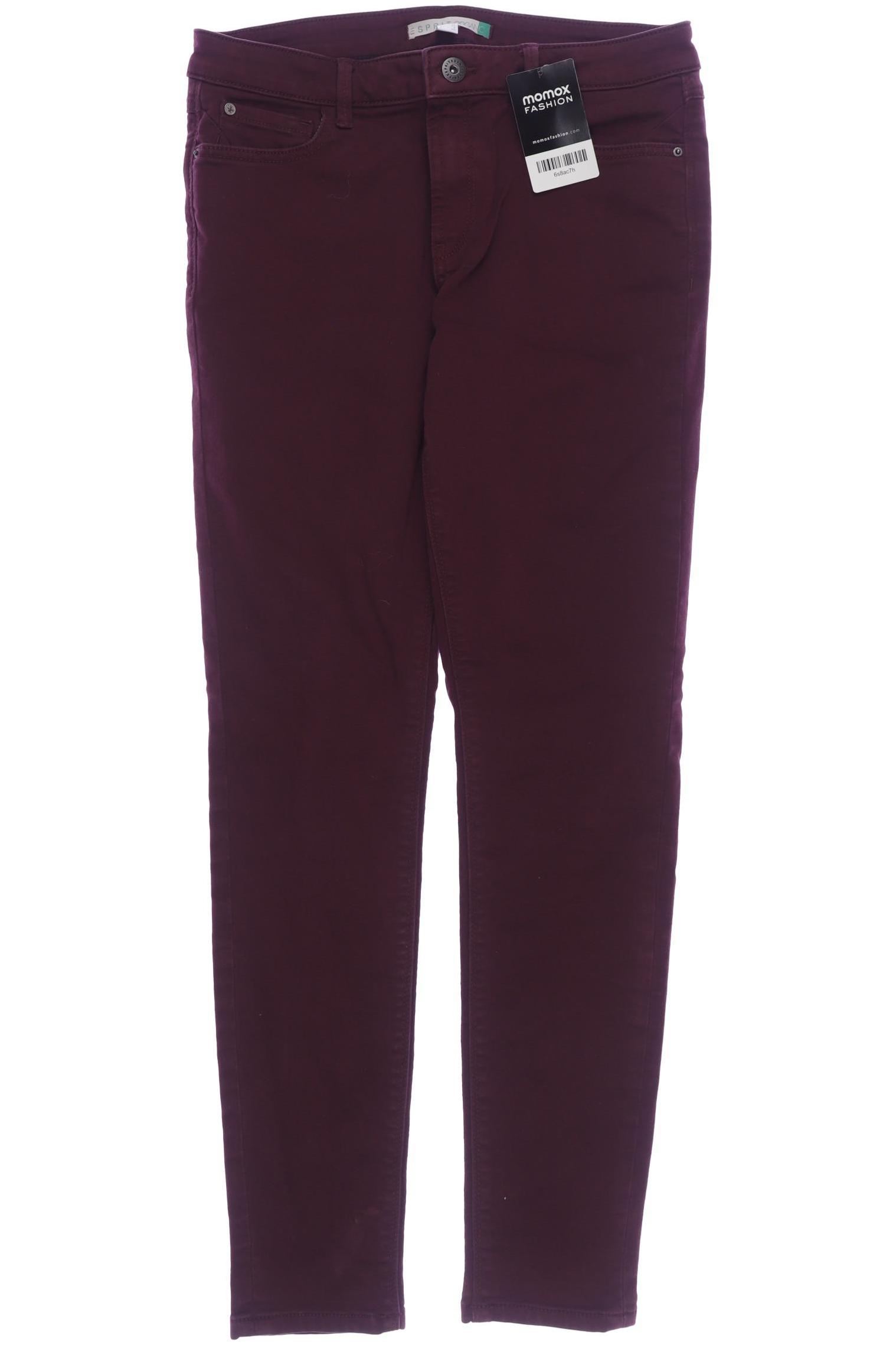 

Esprit Damen Jeans, bordeaux, Gr. 38