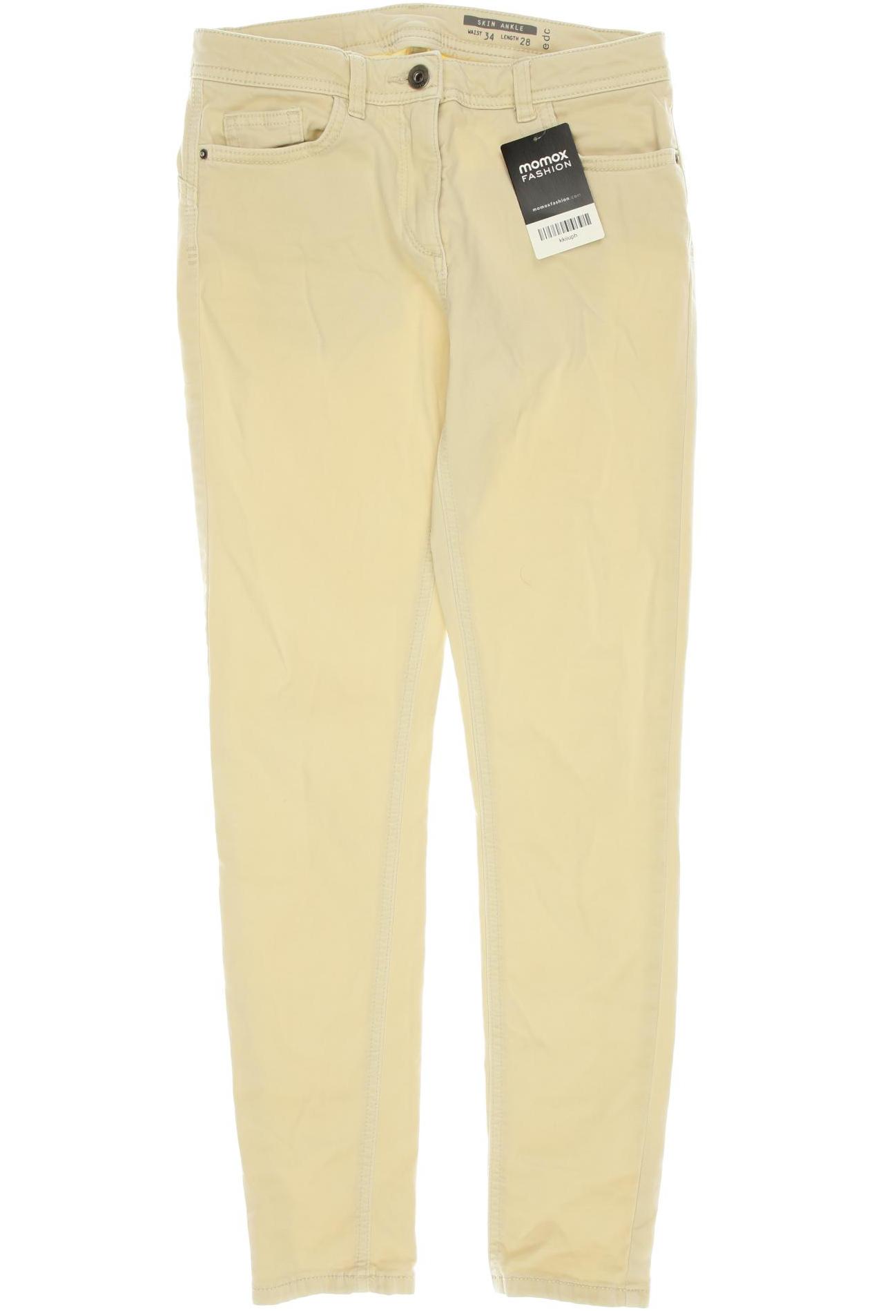

Esprit Damen Jeans, cremeweiß