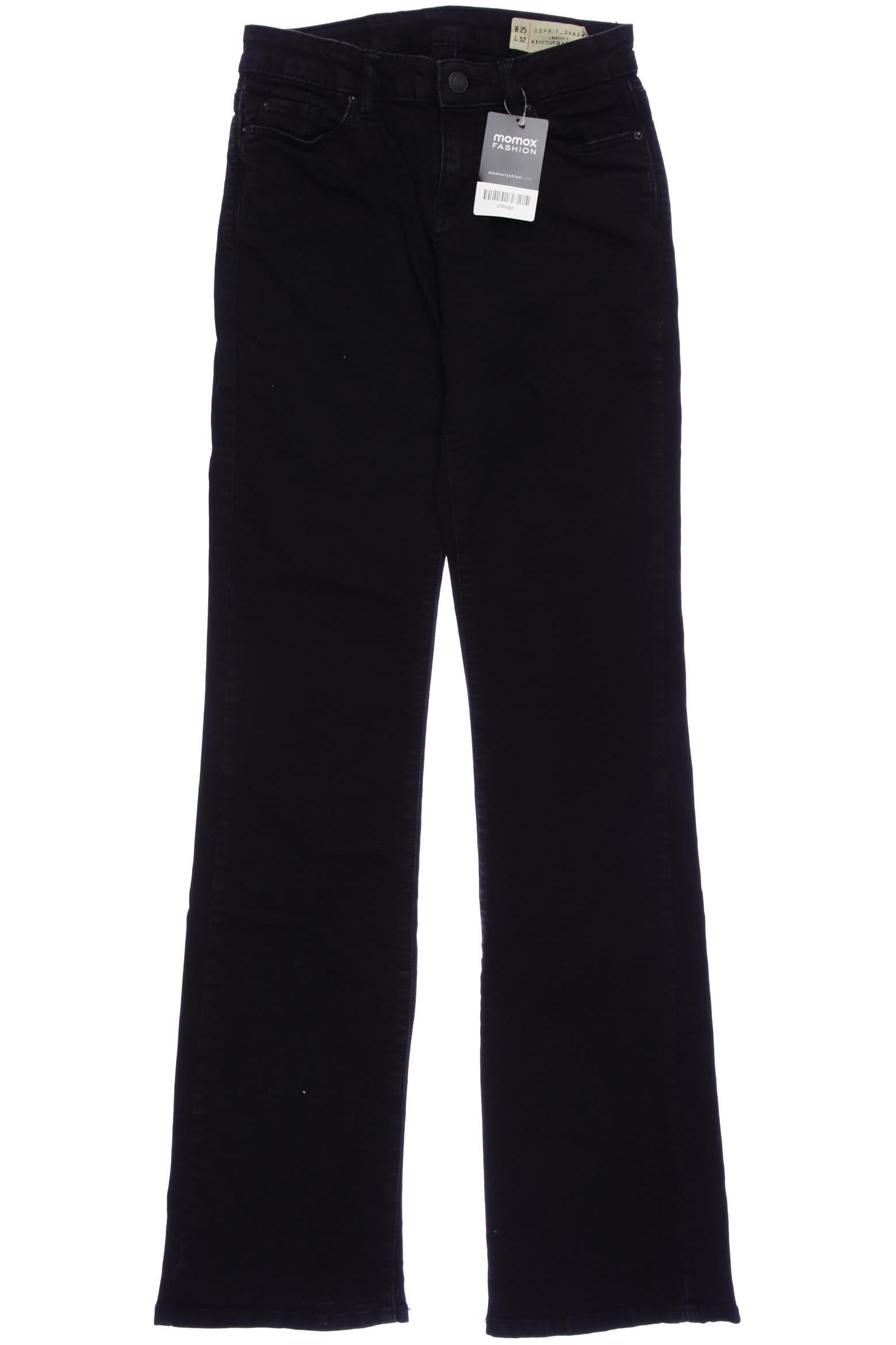 

Esprit Damen Jeans, schwarz, Gr. 25