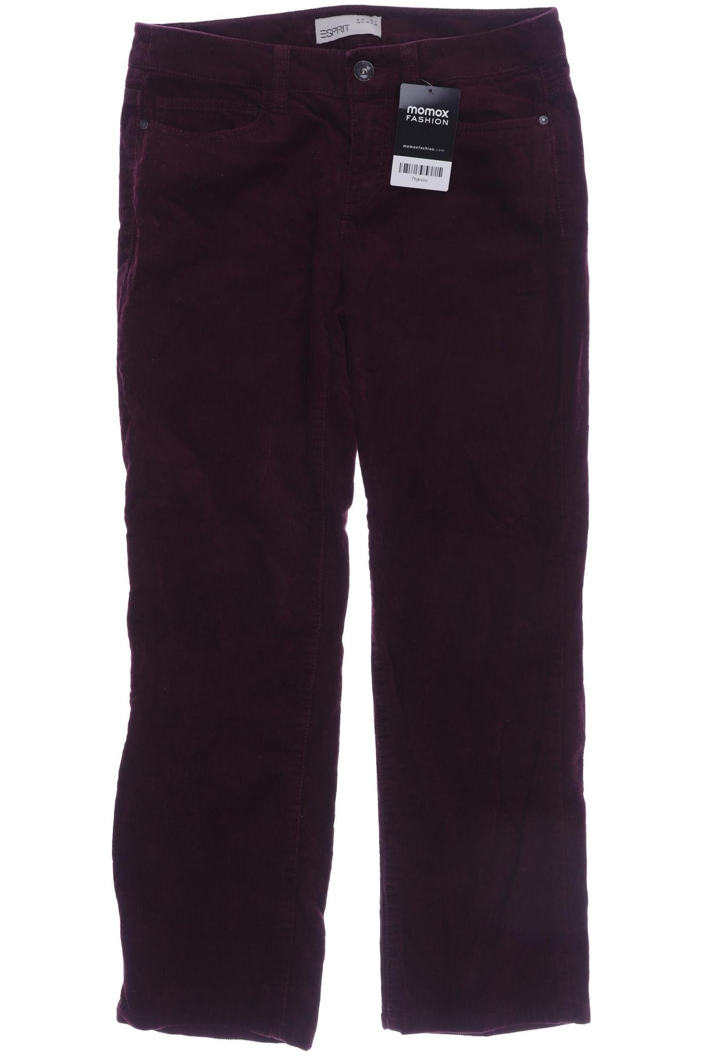 

Esprit Damen Jeans, bordeaux, Gr. 34