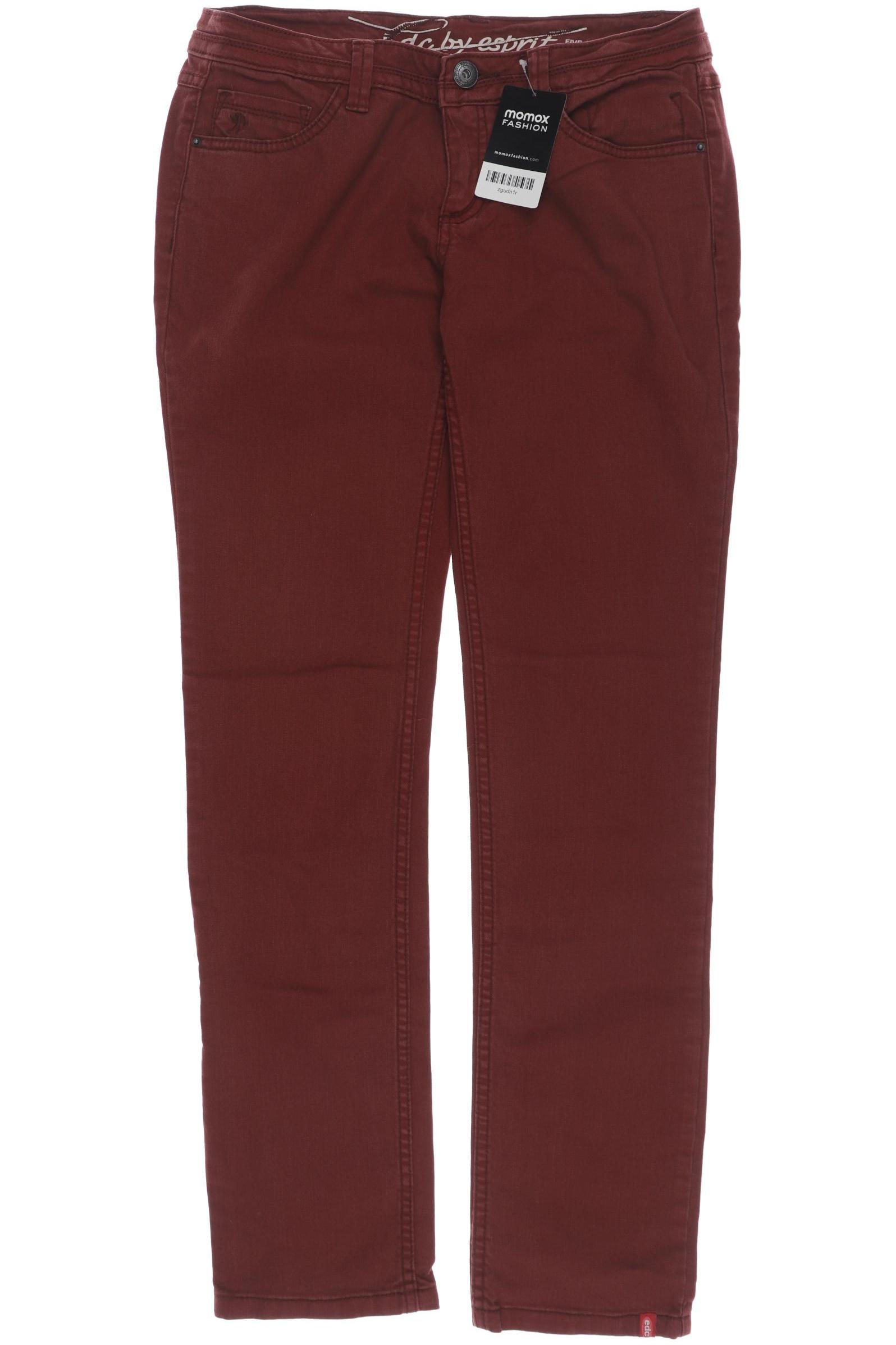 

Esprit Damen Jeans, bordeaux, Gr. 38
