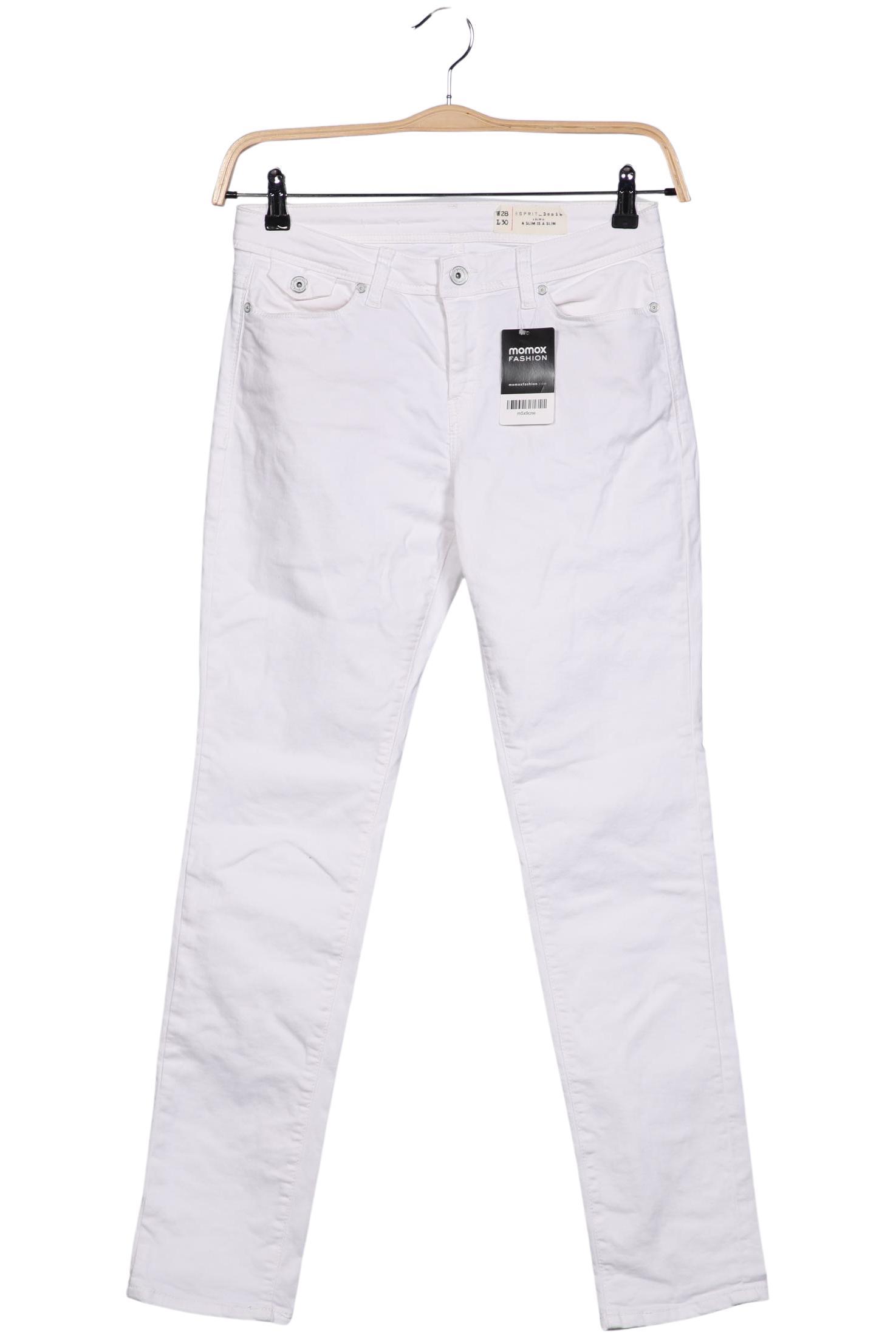 

Esprit Damen Jeans, weiß, Gr. 28