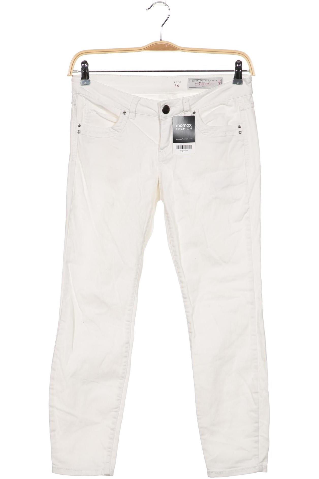

Esprit Damen Jeans, weiß, Gr. 36