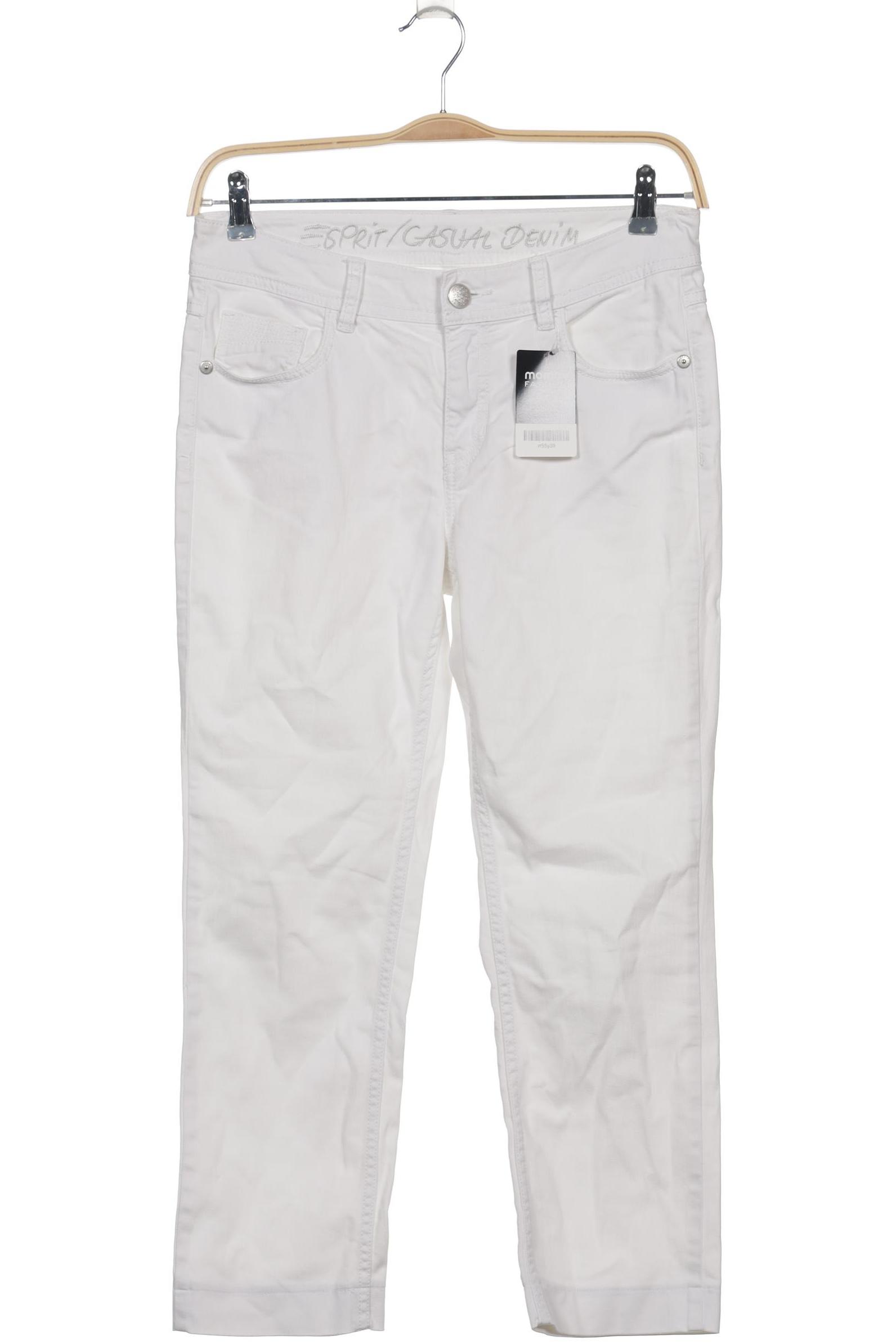 

Esprit Damen Jeans, weiß, Gr. 30