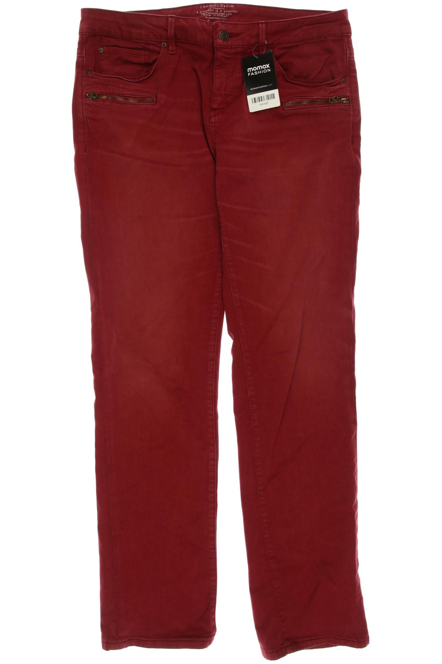 

Esprit Damen Jeans, rot, Gr. 42