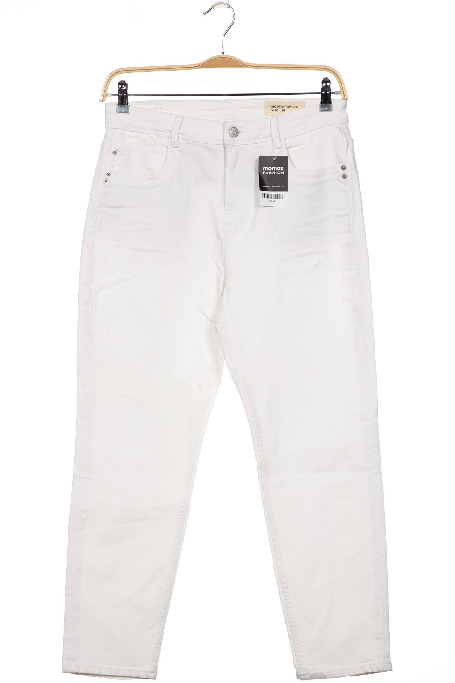 

Esprit Damen Jeans, weiß, Gr. 30