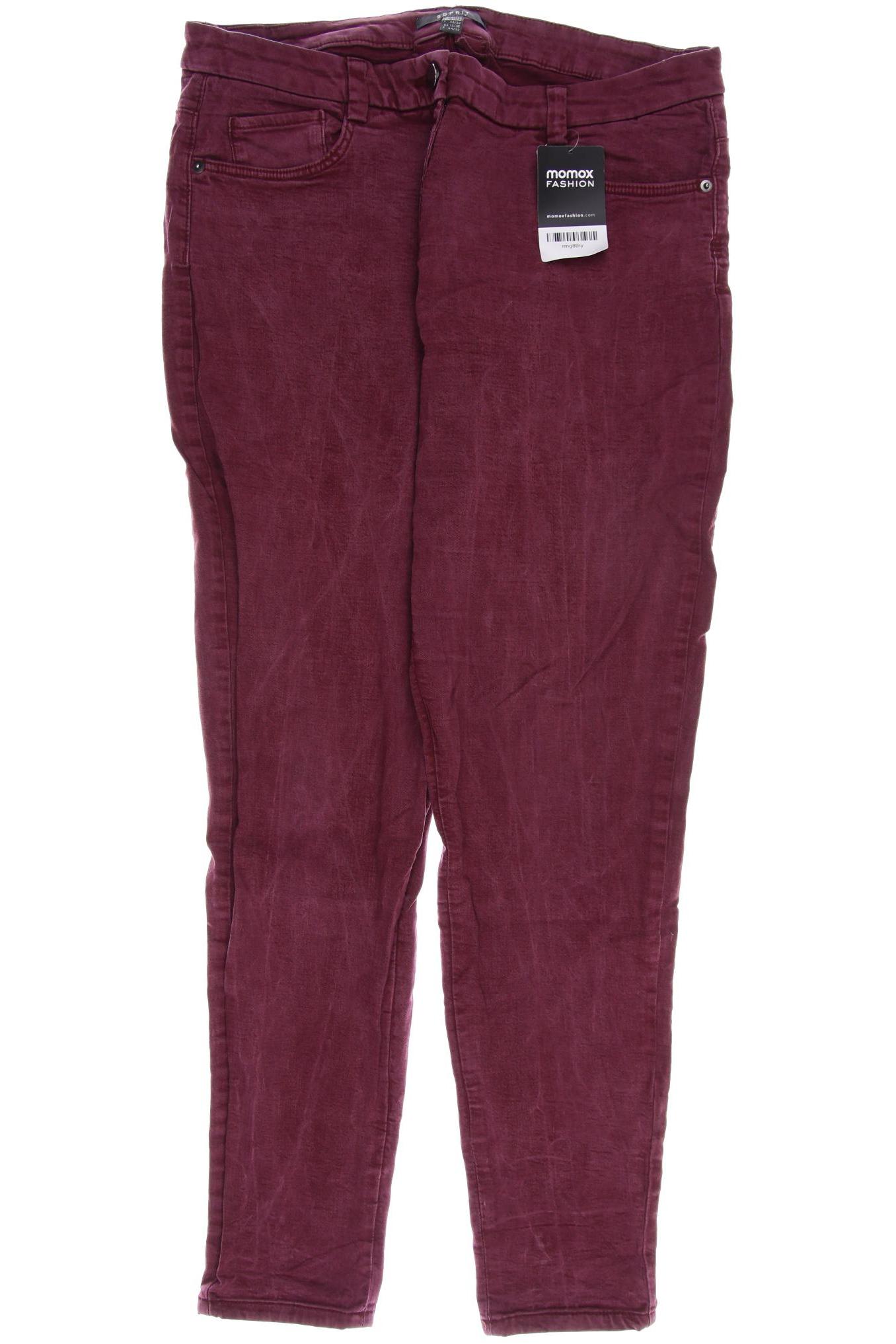 

Esprit Damen Jeans, bordeaux, Gr. 42