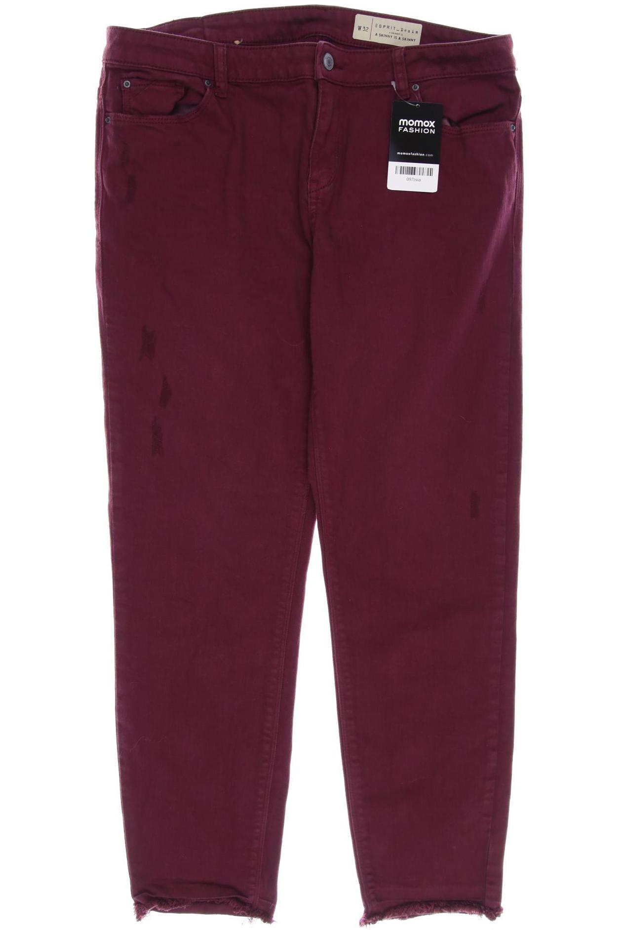 

Esprit Damen Jeans, bordeaux, Gr. 32