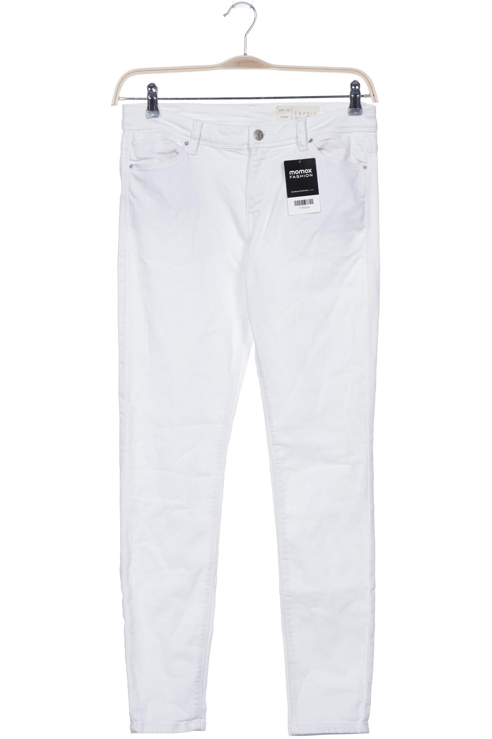 

Esprit Damen Jeans, weiß, Gr. 30