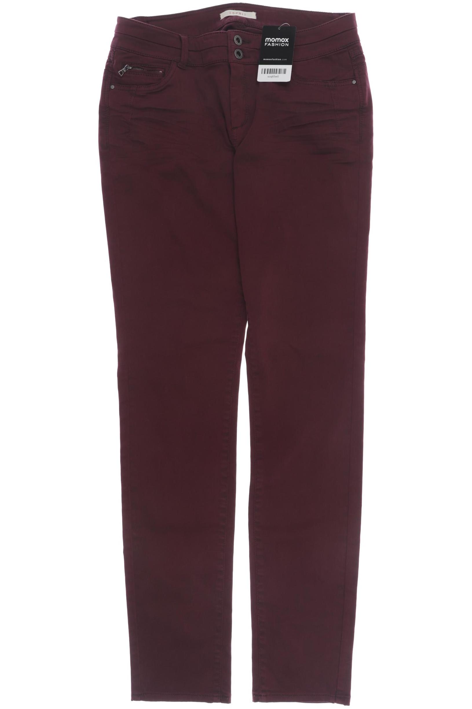 

Esprit Damen Jeans, bordeaux, Gr. 36