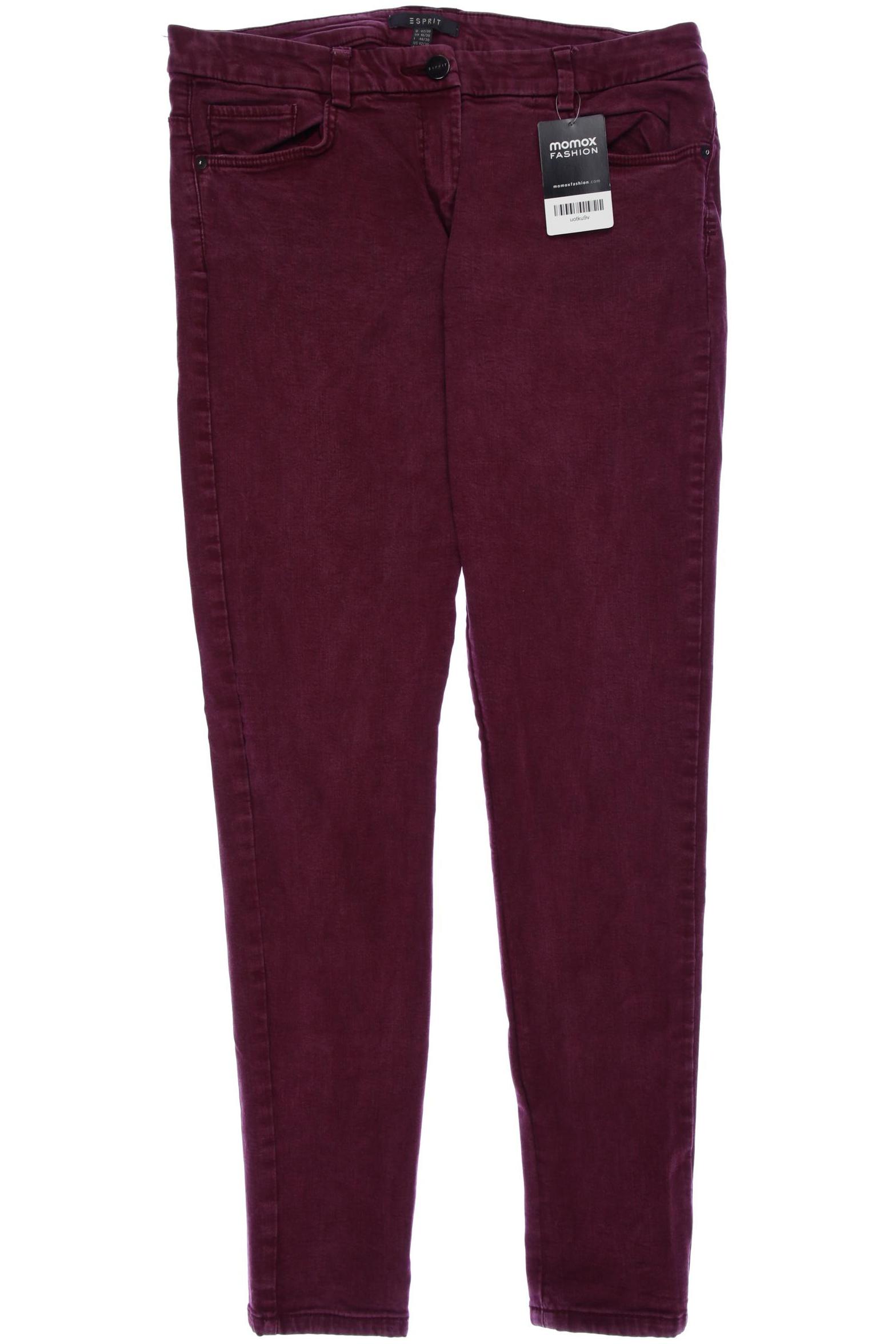 

Esprit Damen Jeans, bordeaux, Gr. 42