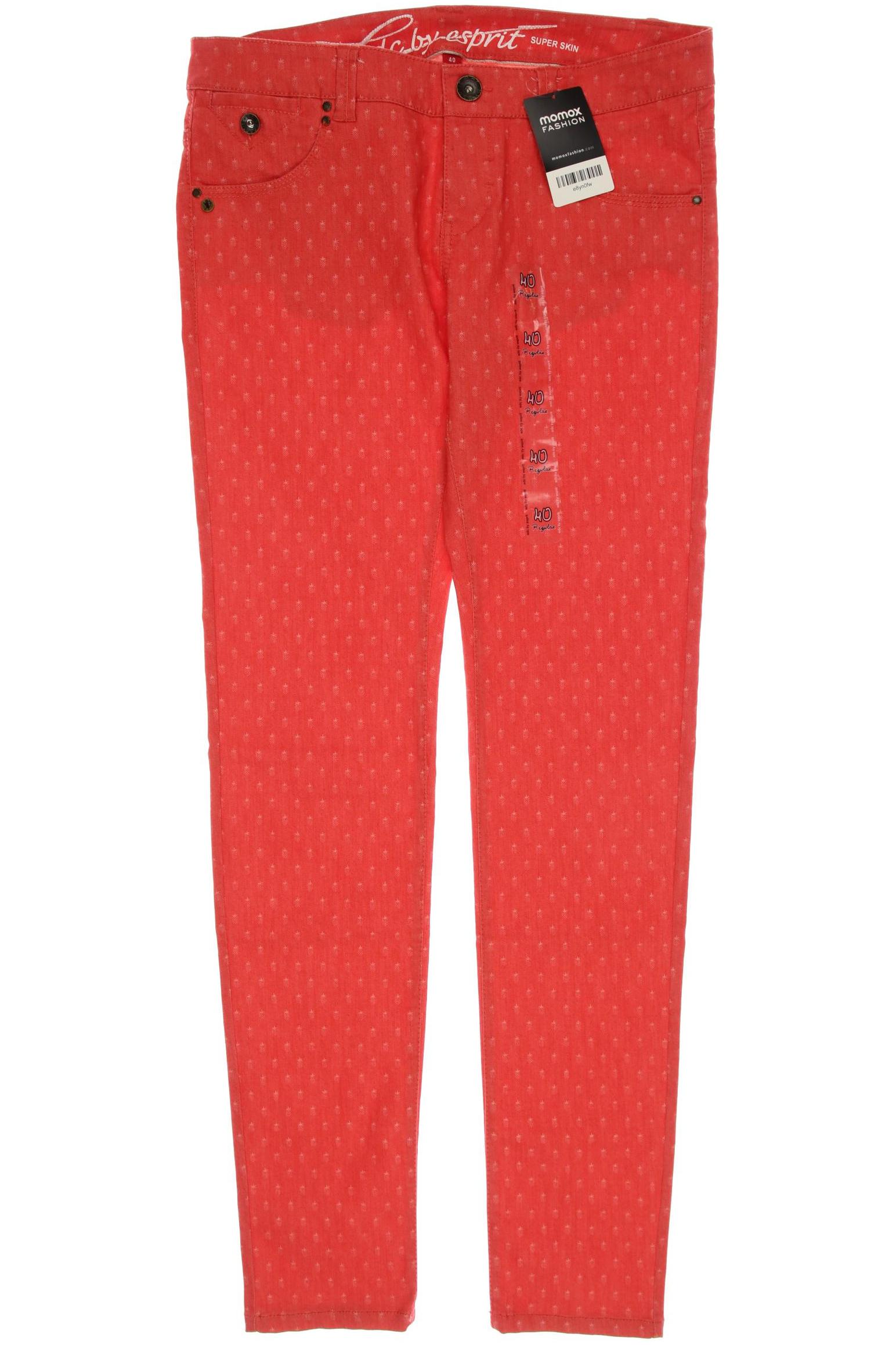 

Esprit Damen Jeans, rot, Gr. 40