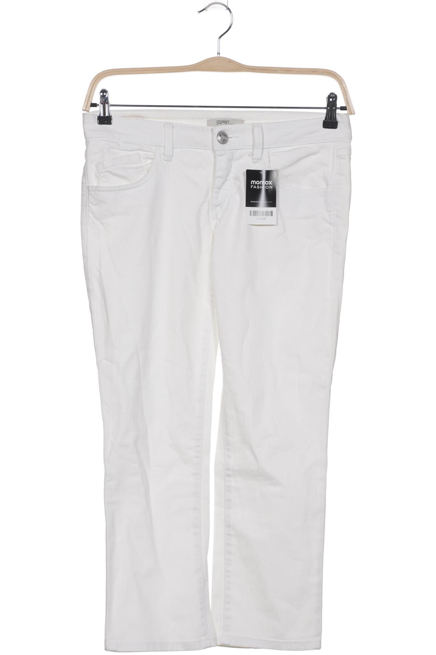 

Esprit Damen Jeans, weiß, Gr. 28
