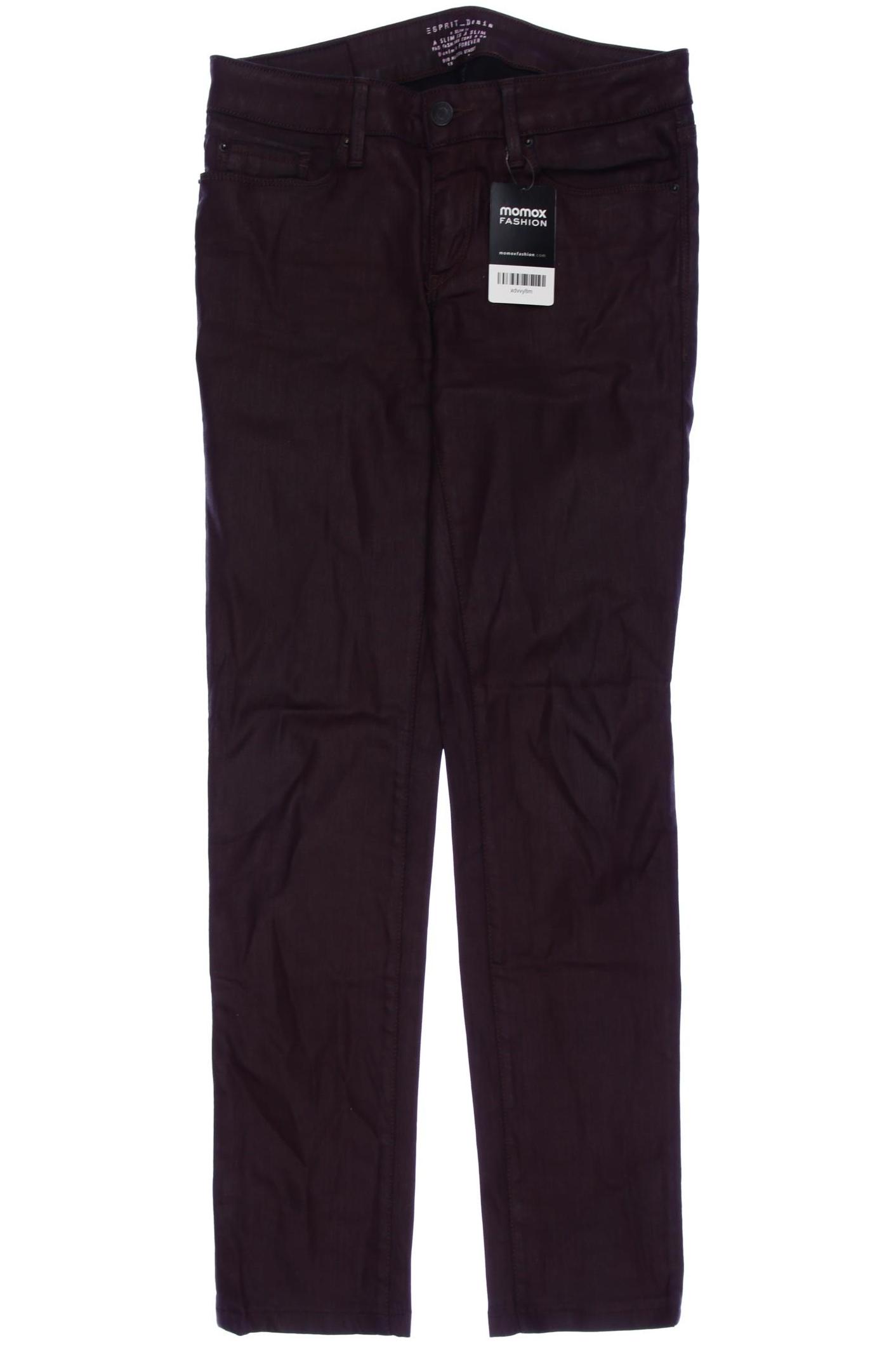 

Esprit Damen Jeans, bordeaux, Gr. 27