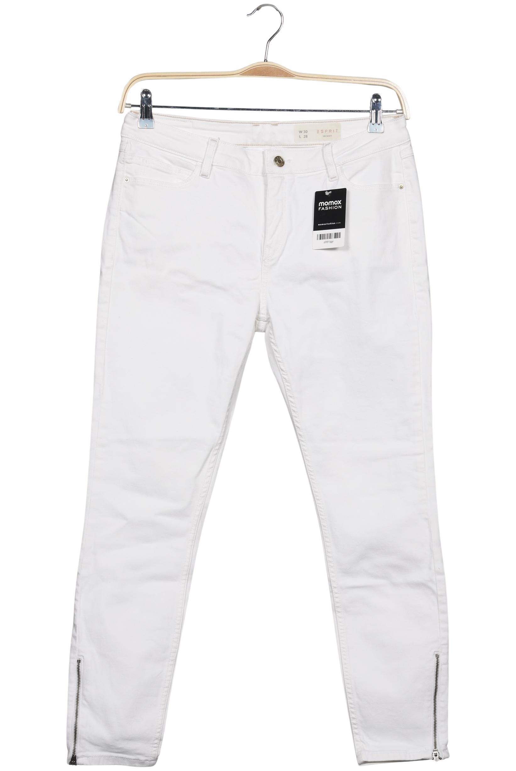 

Esprit Damen Jeans, weiß, Gr. 30