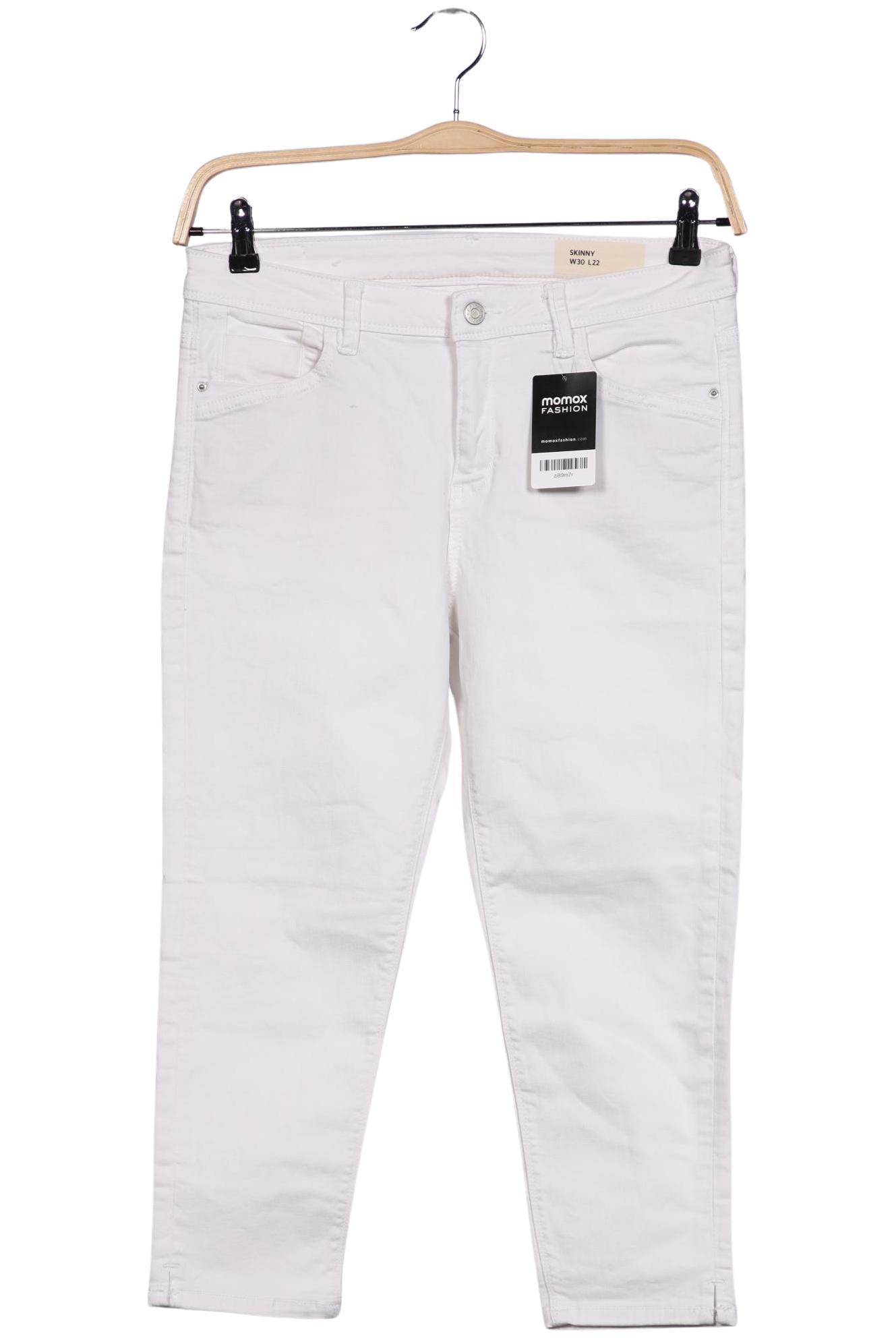 

Esprit Damen Jeans, weiß, Gr. 30
