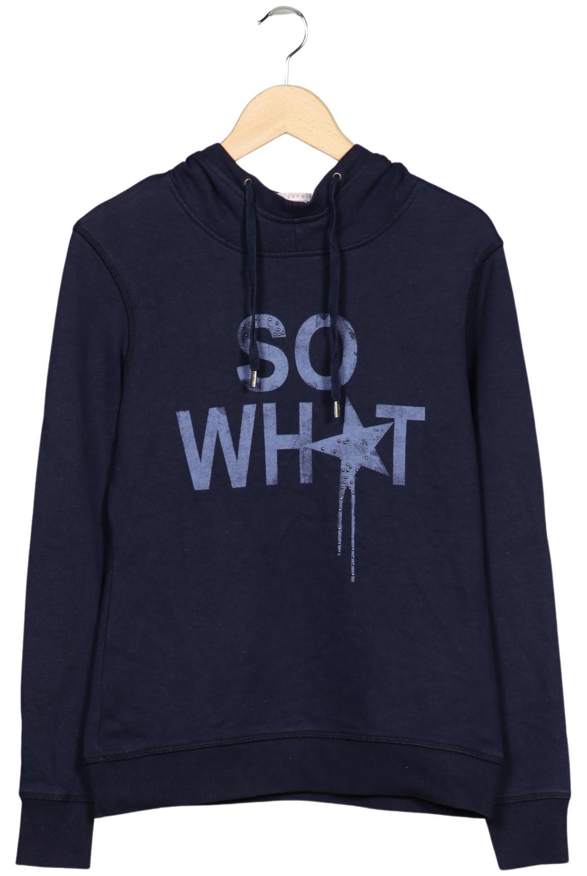 

Esprit Damen Kapuzenpullover, marineblau, Gr. 38