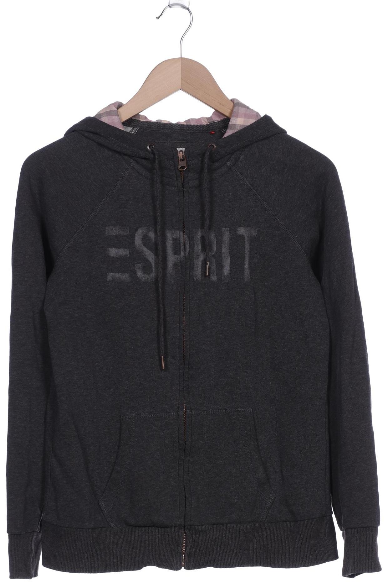 

Esprit Damen Kapuzenpullover, grau, Gr. 42
