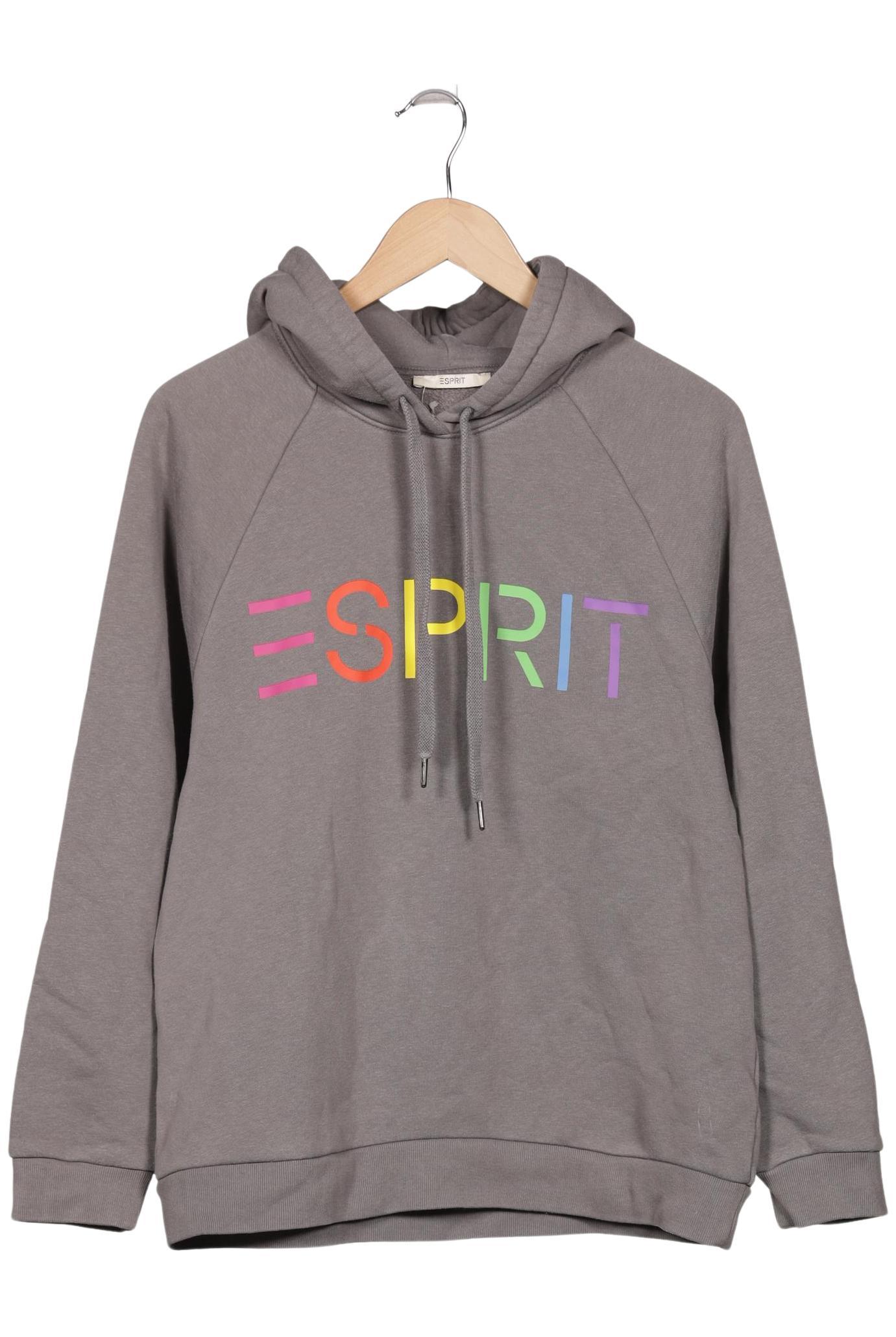 

Esprit Damen Kapuzenpullover, grau, Gr. 42