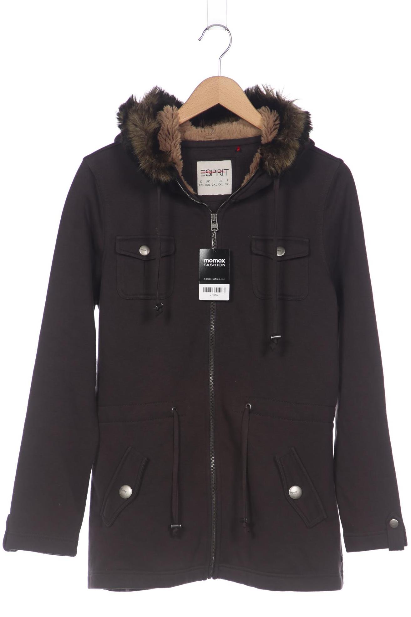 

Esprit Damen Kapuzenpullover, braun, Gr. 46