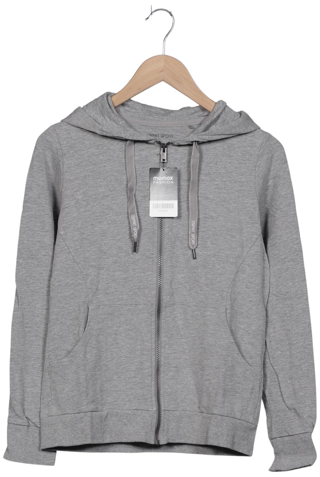 

Esprit Damen Kapuzenpullover, grau, Gr. 36