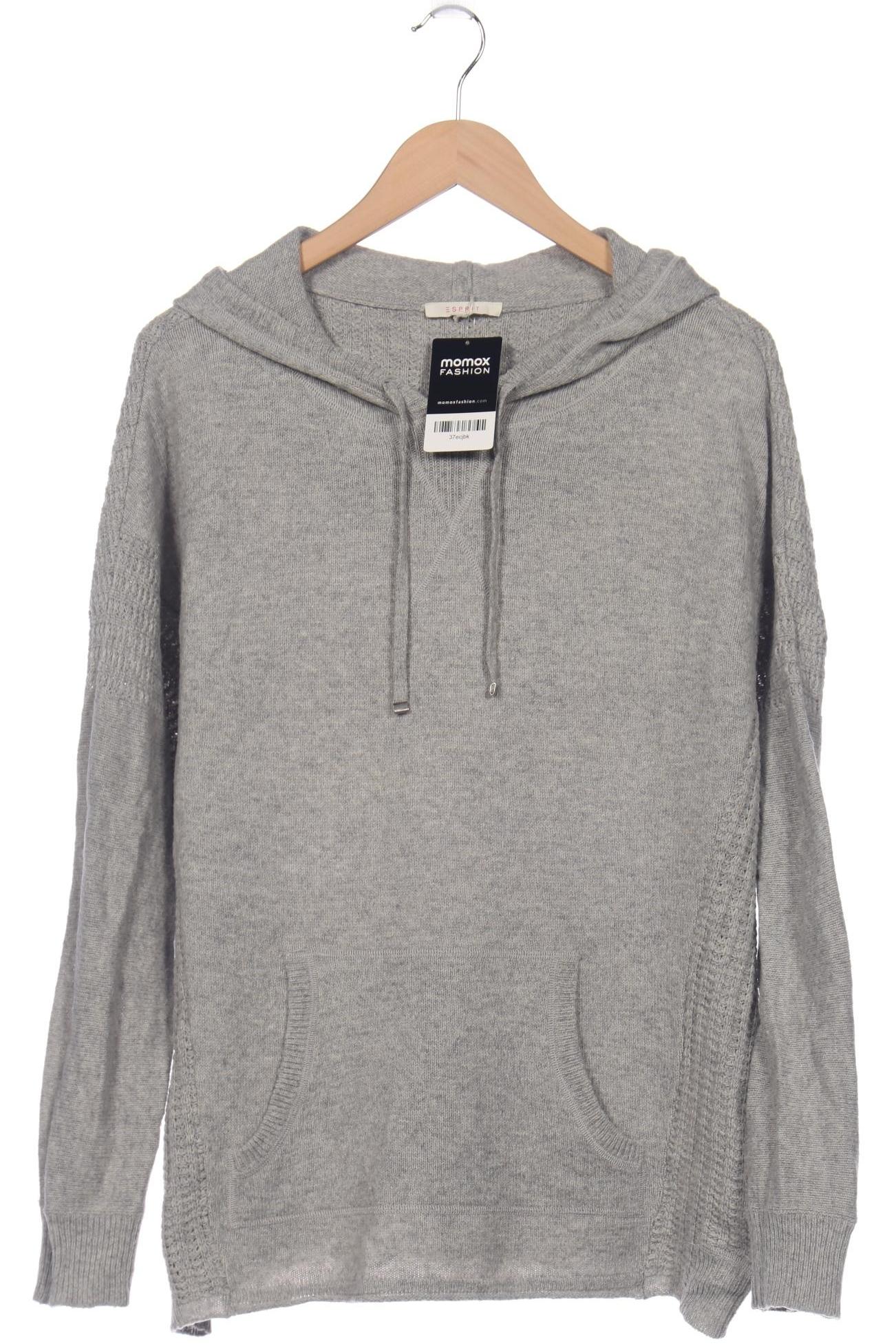 

Esprit Damen Kapuzenpullover, grau, Gr. 42