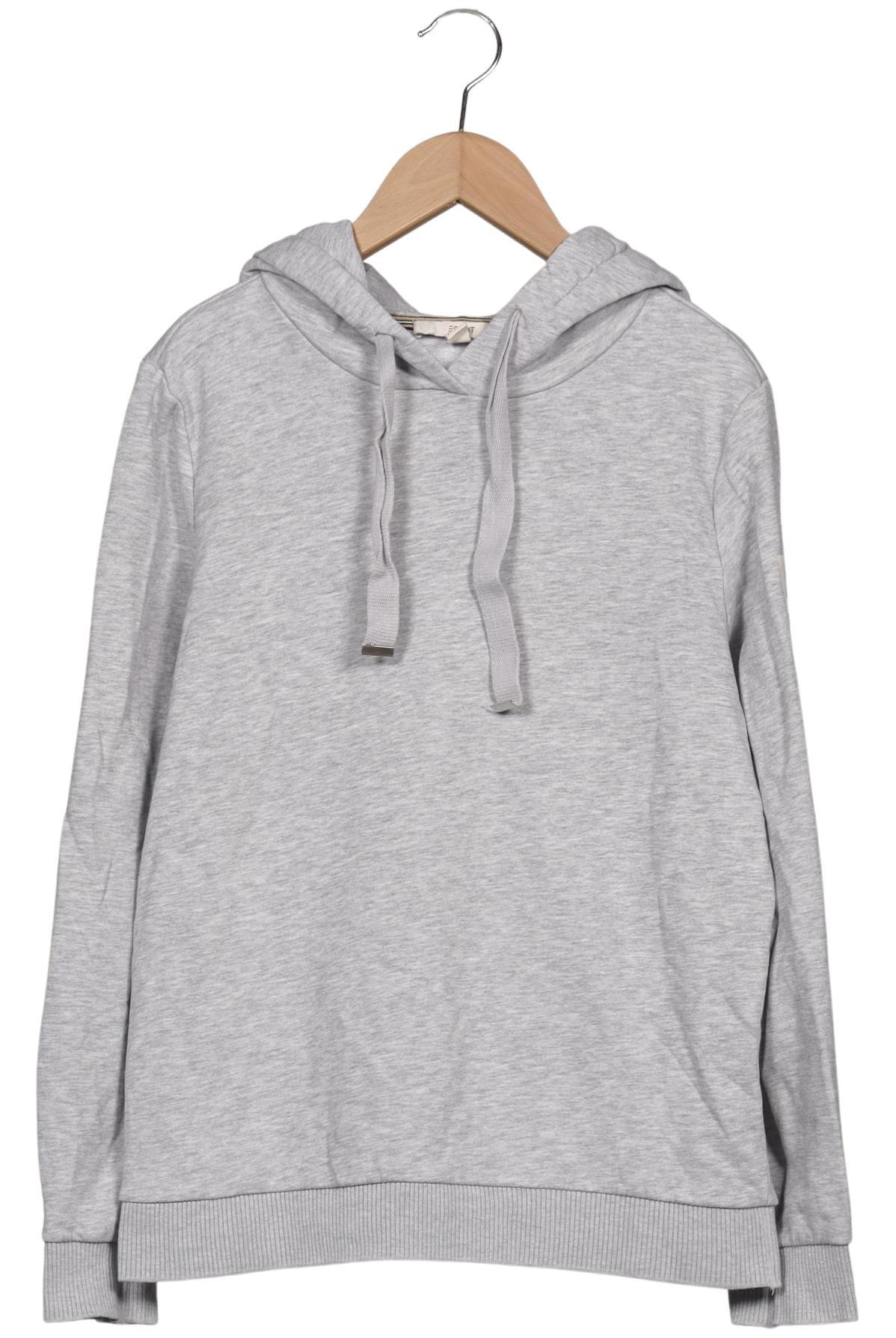 

Esprit Damen Kapuzenpullover, grau, Gr. 36