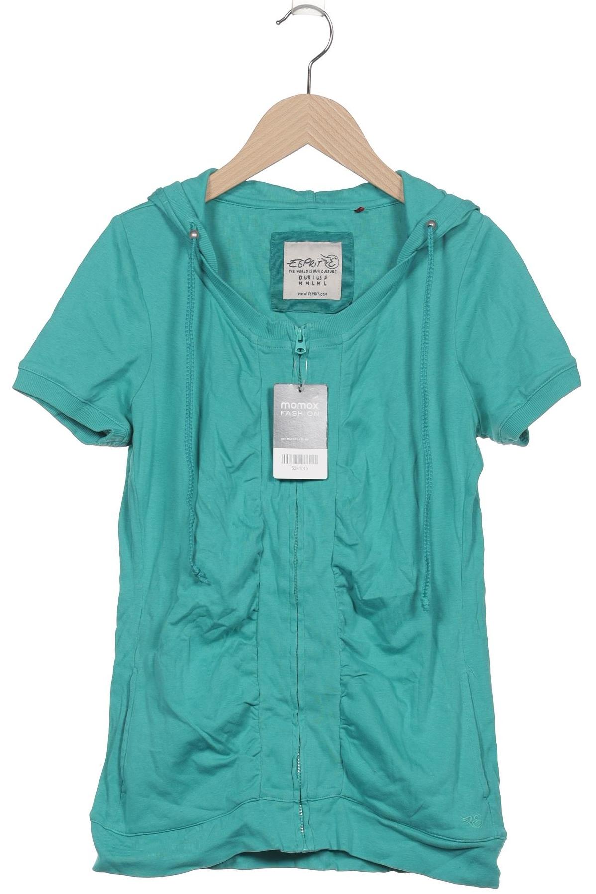 

Esprit Damen Kapuzenpullover, türkis, Gr. 38