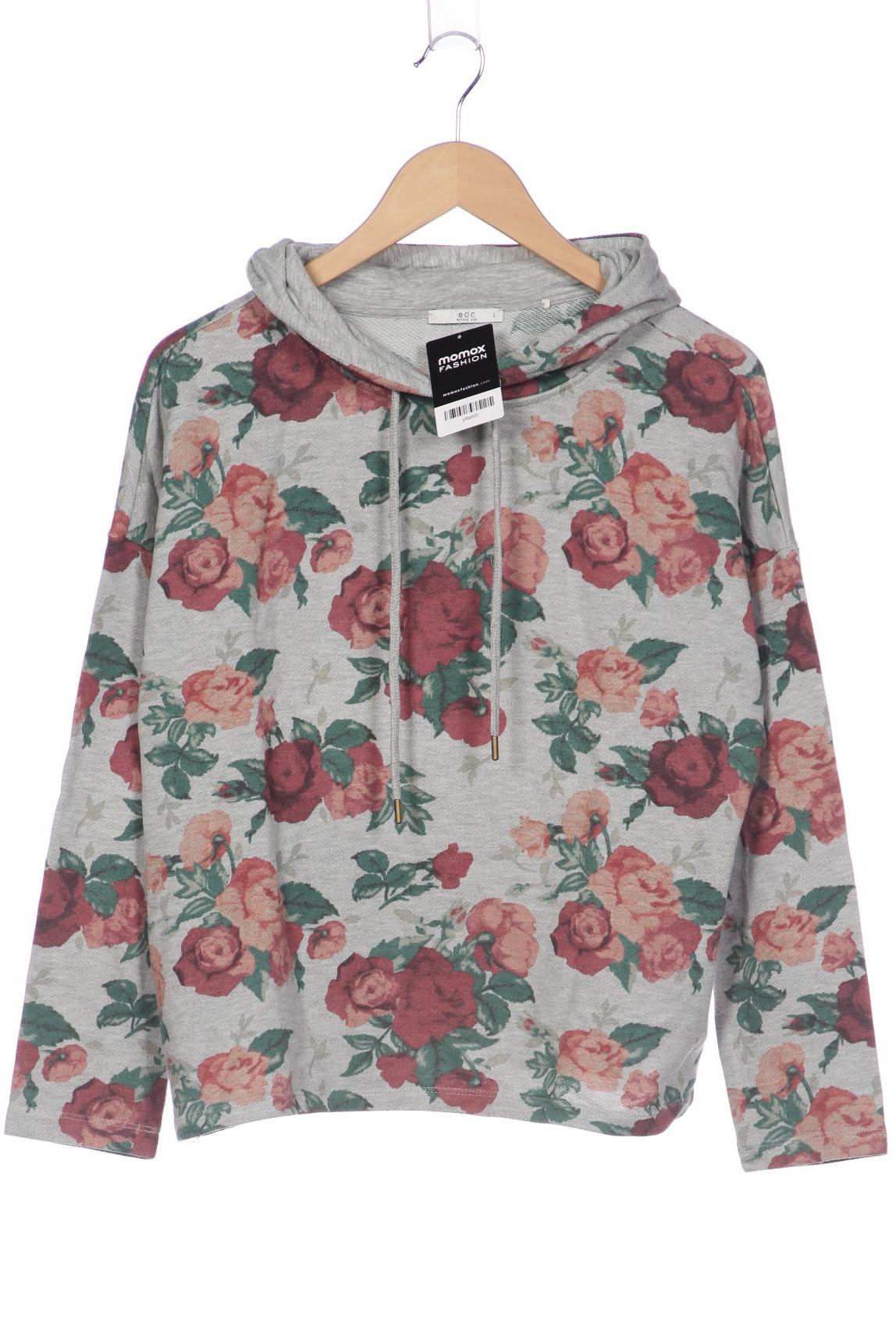 

Esprit Damen Kapuzenpullover, grau, Gr. 42